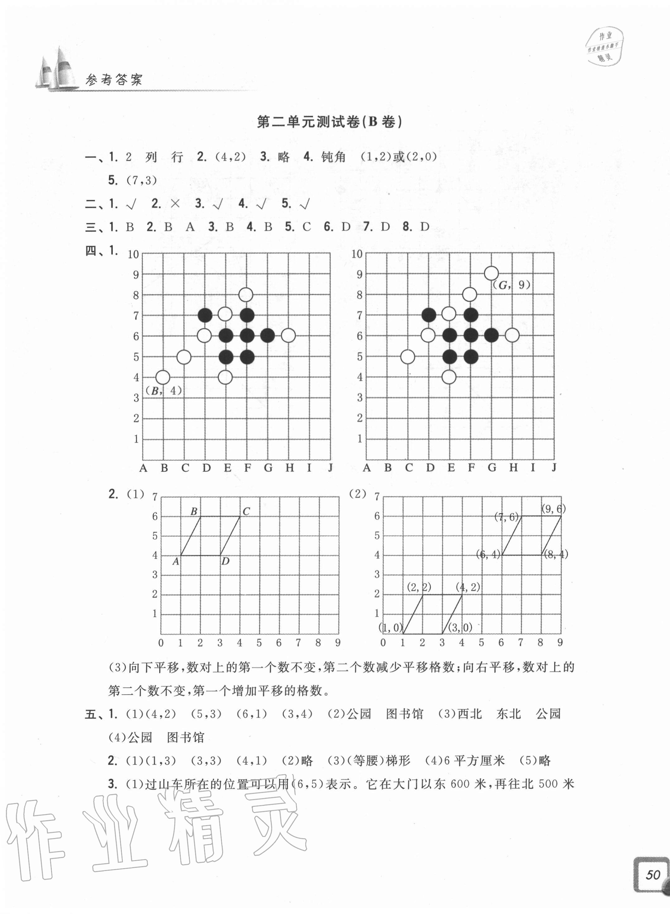 2020年學力測評小學生單元測試卷五年級數學上冊人教版 第3頁