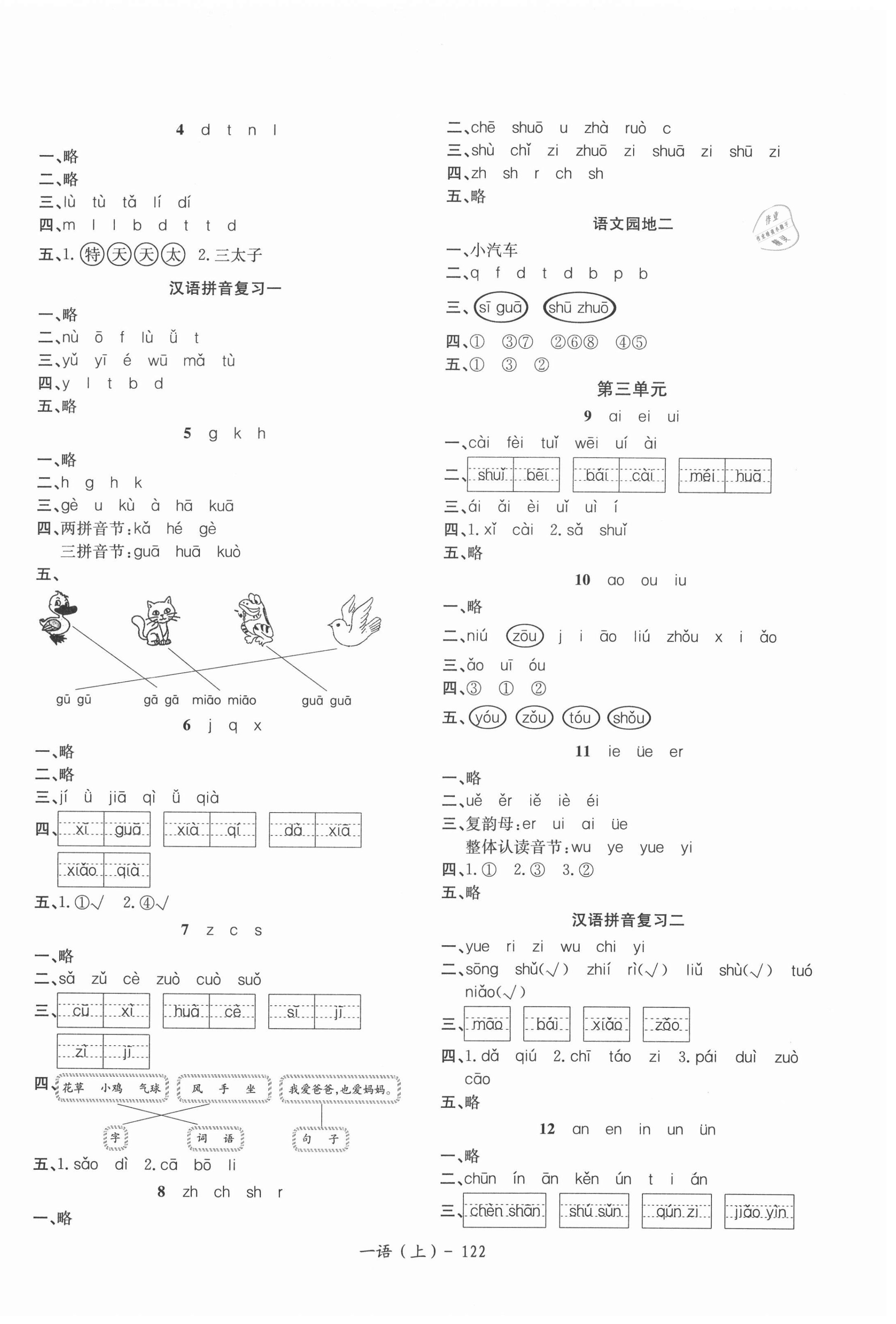 2020年小学语文学习好帮手一年级上册人教版 第2页