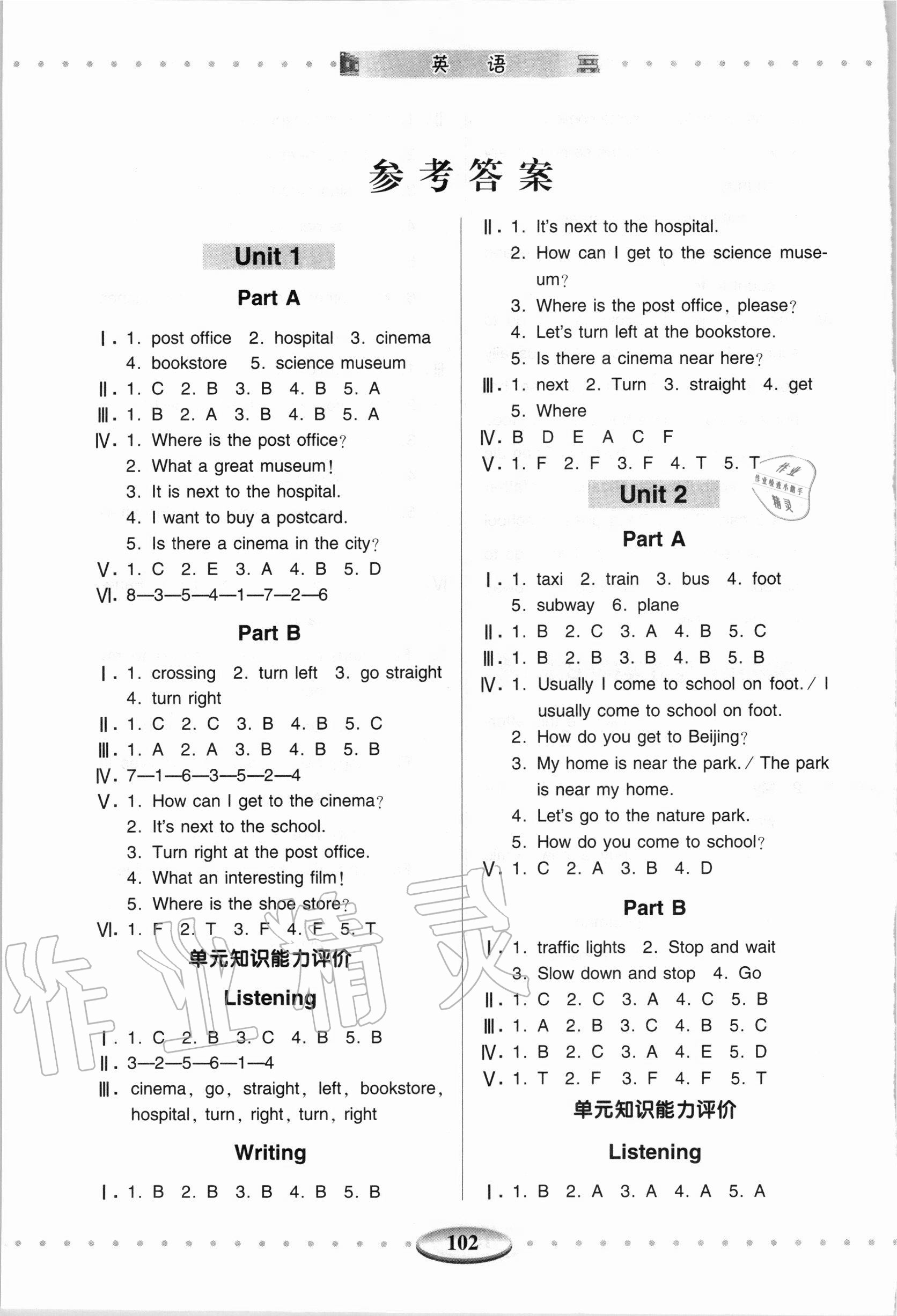 2020年智慧學(xué)習(xí)六年級(jí)英語(yǔ)上冊(cè)人教版 第1頁(yè)