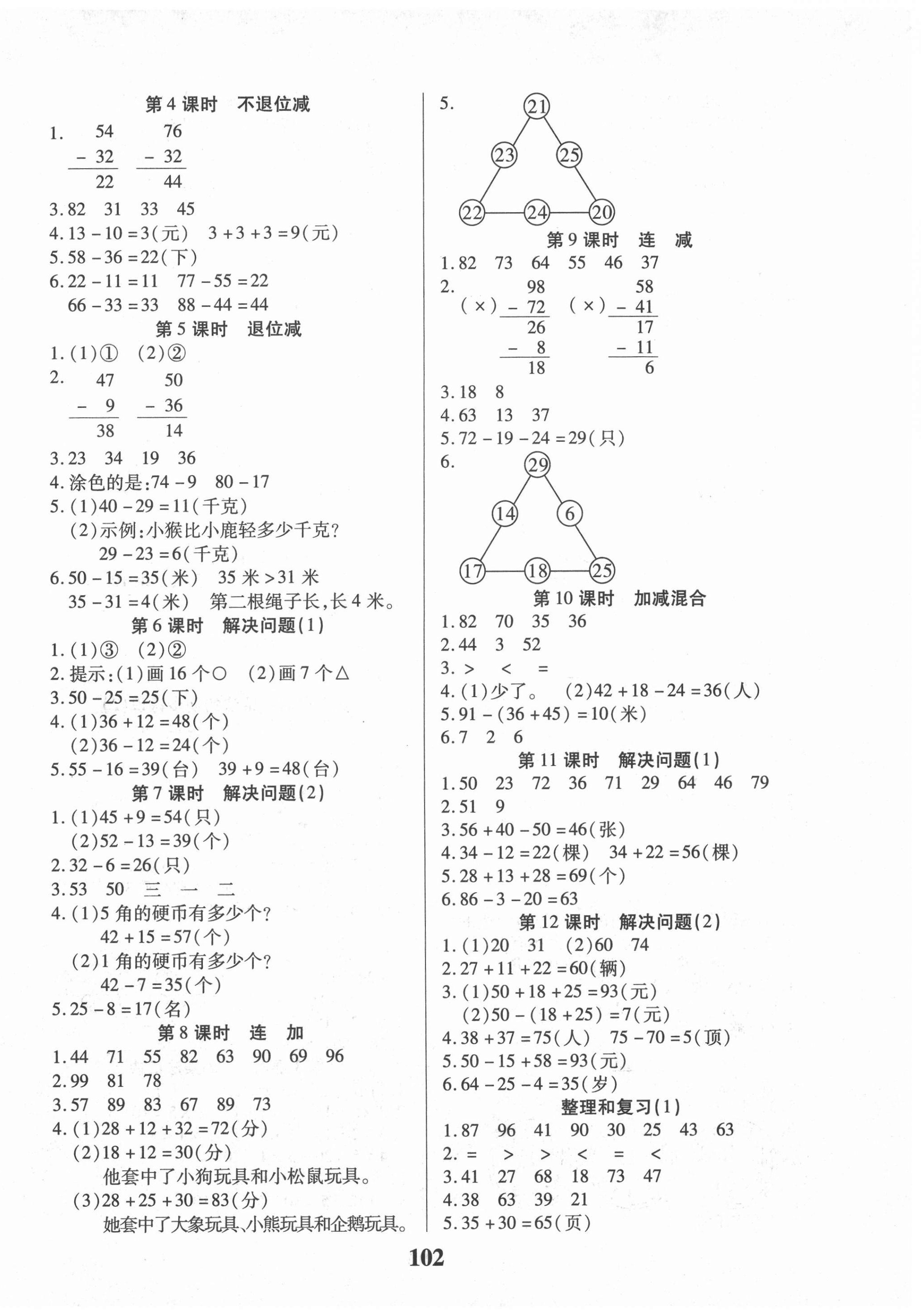 2020年紅領(lǐng)巾樂園二年級(jí)數(shù)學(xué)上冊(cè)人教版A版 第2頁(yè)