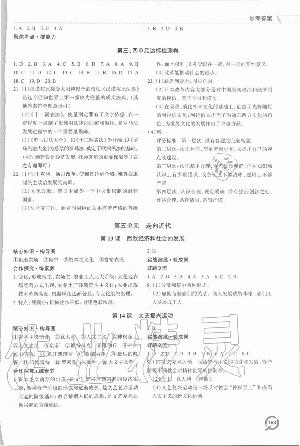 2020年新課堂同步學(xué)習(xí)與探究九年級(jí)歷史全一冊(cè)人教版 第5頁(yè)