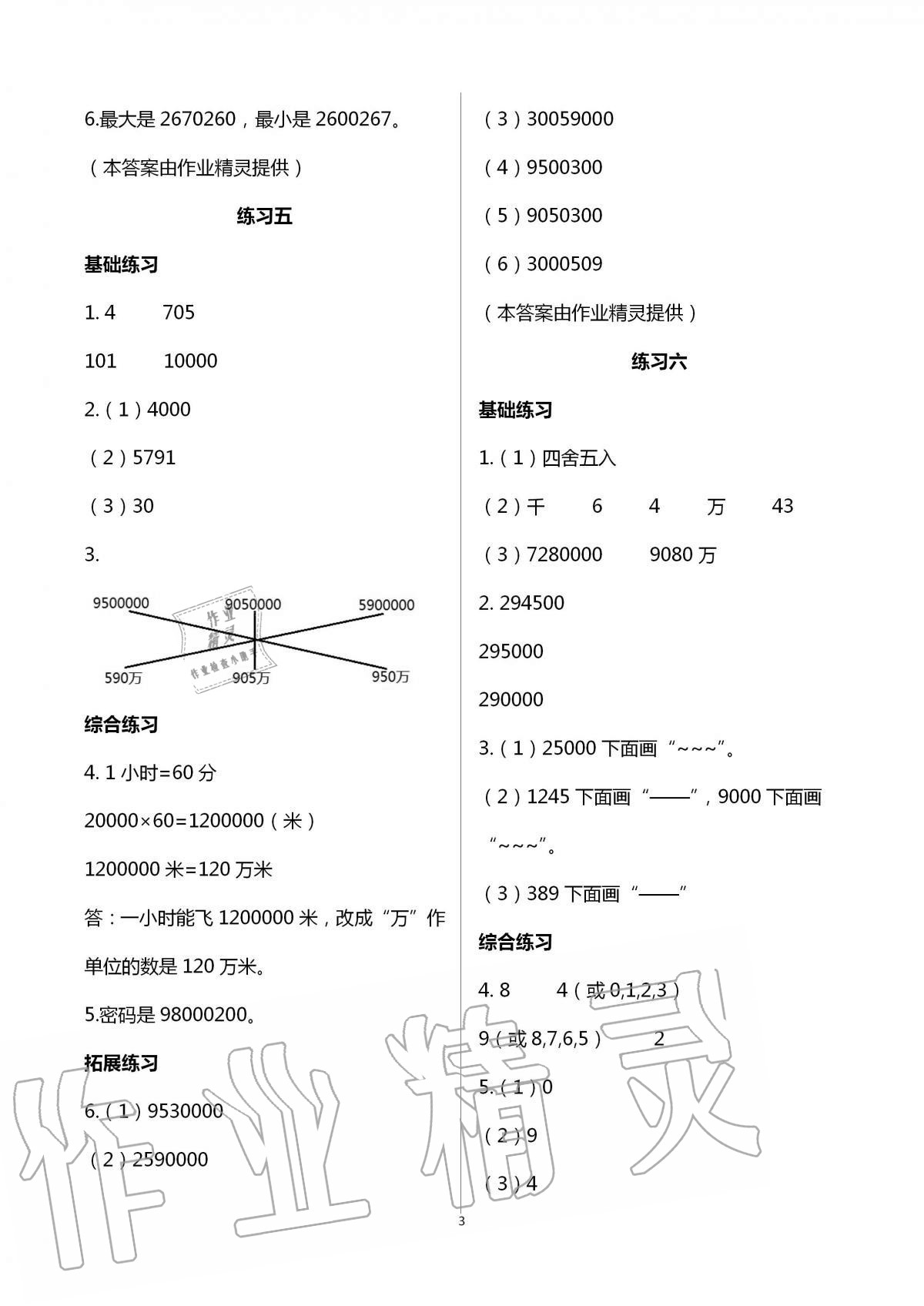 2020年學(xué)習(xí)之友四年級(jí)數(shù)學(xué)上冊(cè)人教版 第3頁(yè)