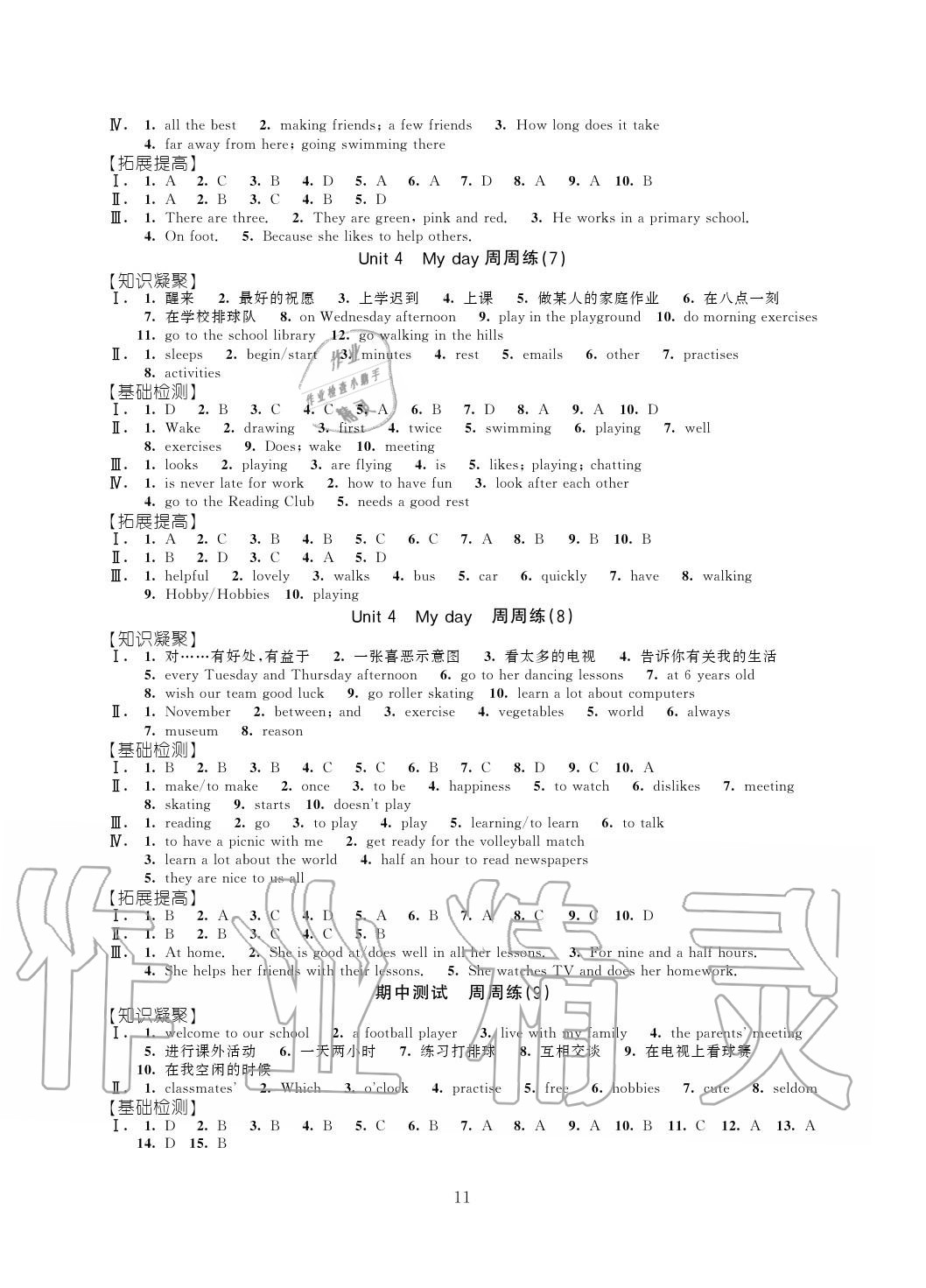 2020年阳光互动绿色成长空间七年级英语上册译林版 第3页