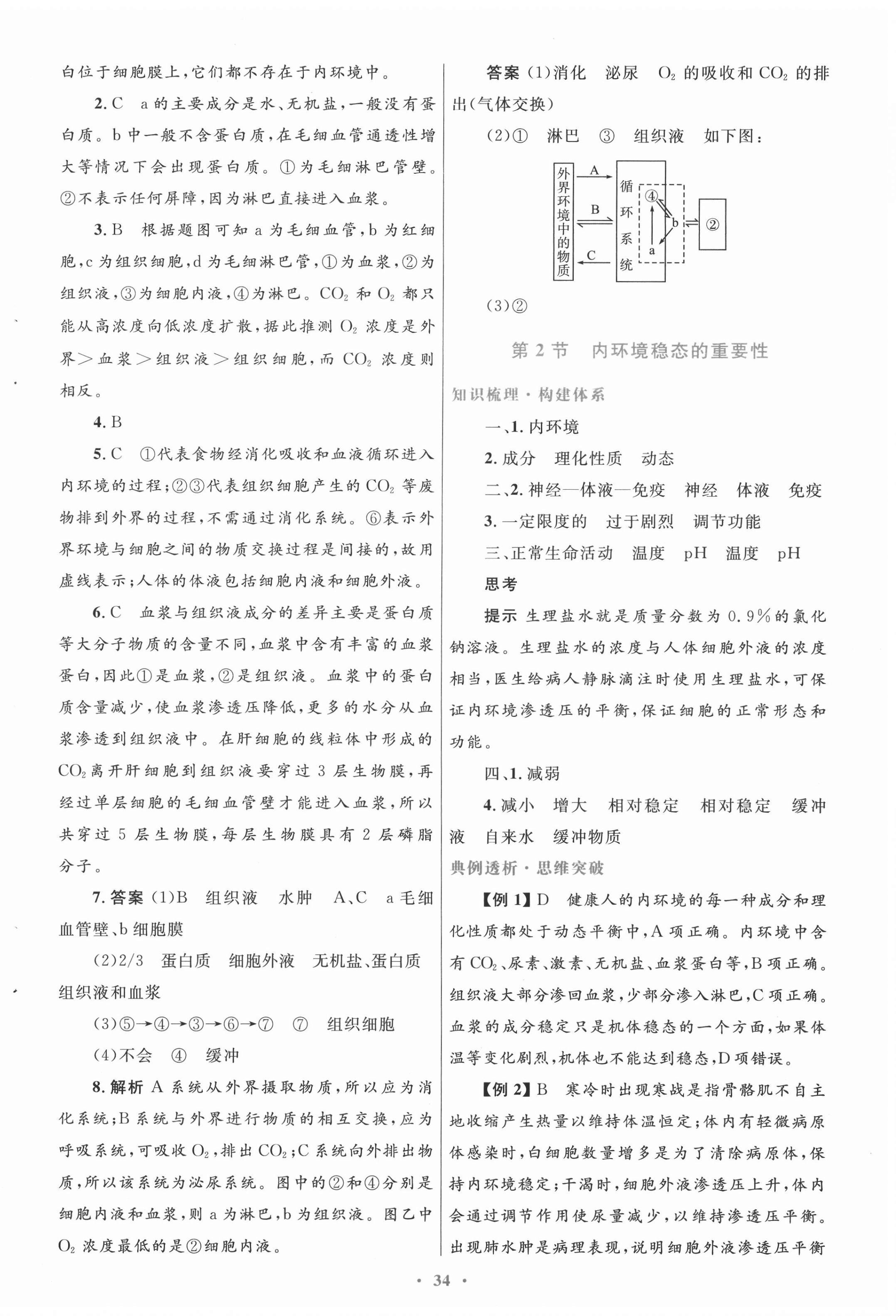 2020年高中同步测控优化设计高中生物必修3稳态与环境人教版 第2页