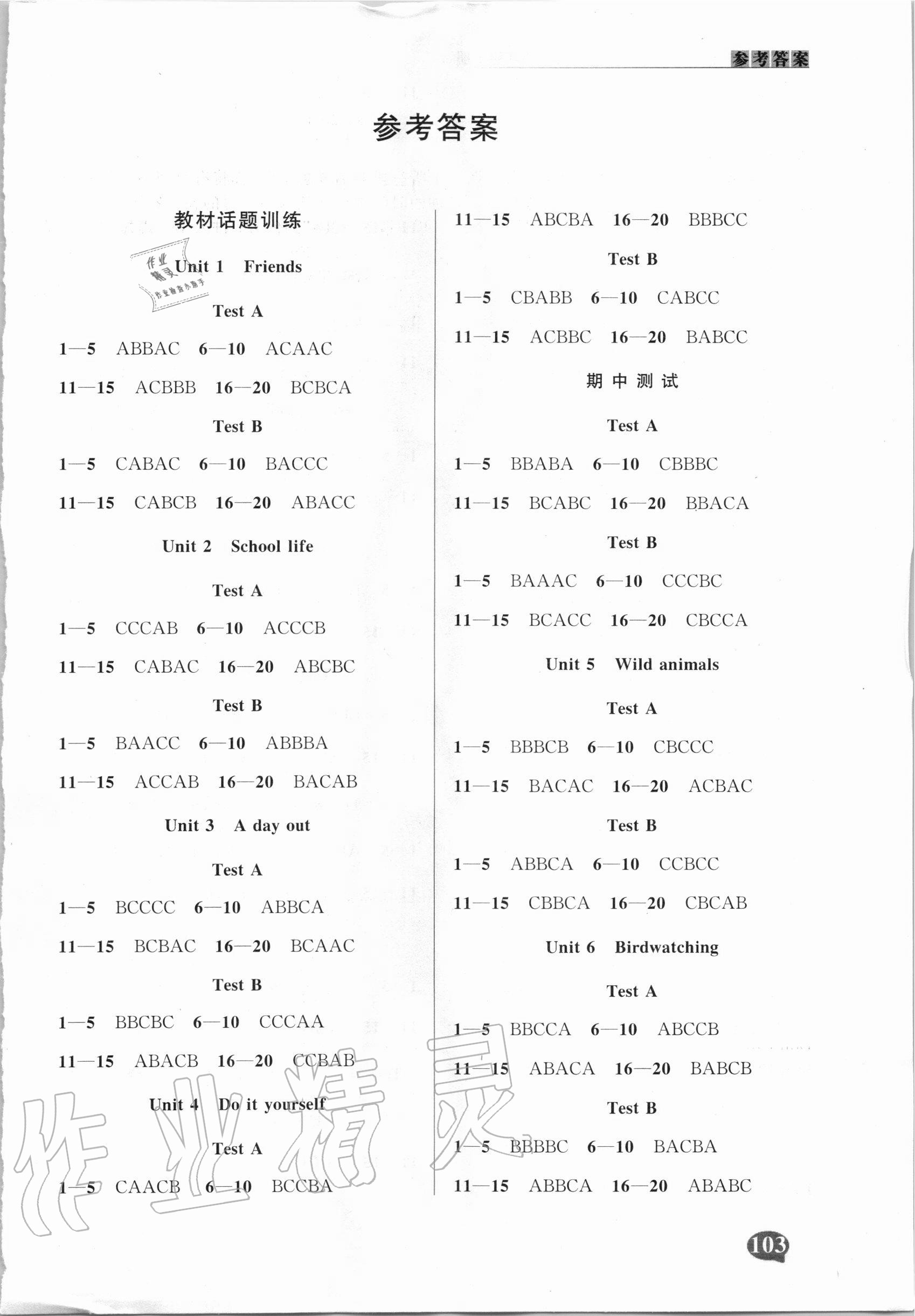 2020年初中英語人機(jī)對(duì)話聽力模擬訓(xùn)練八年級(jí)上冊(cè)譯林版 第1頁(yè)