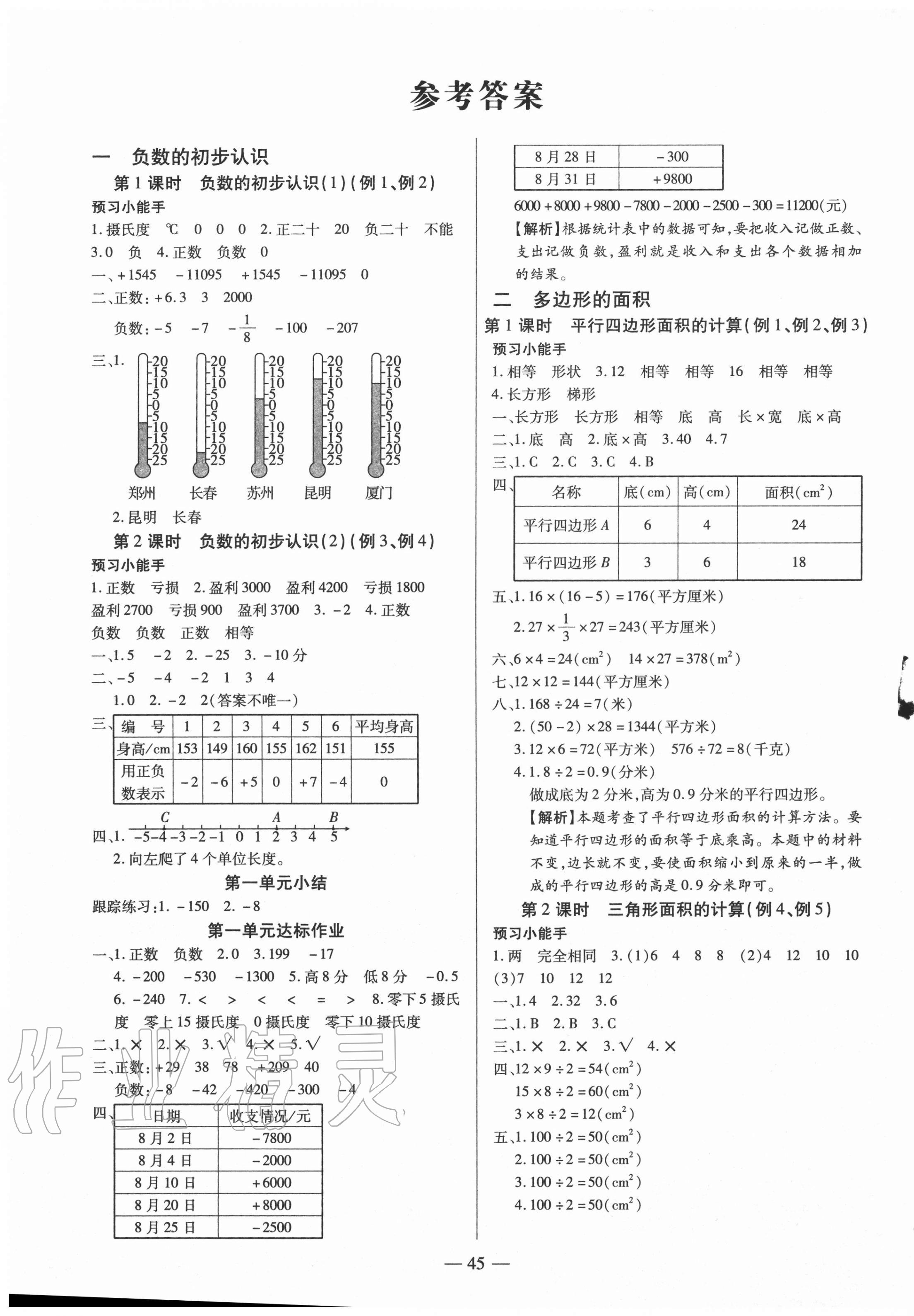 2020年红领巾乐园五年级数学上册苏教版B版沈阳出版社 第1页