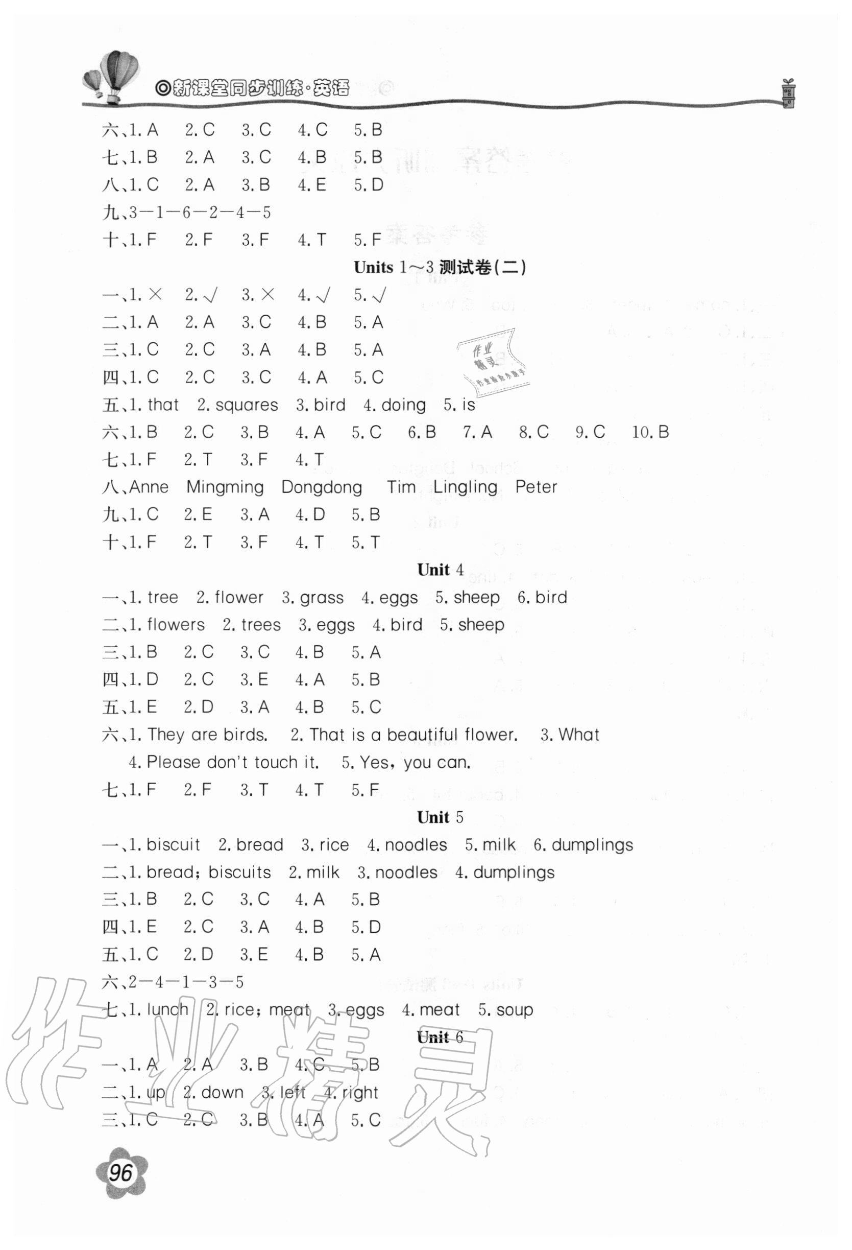 2020年新課堂同步訓(xùn)練四年級(jí)英語(yǔ)上冊(cè)湖南少兒版三起 第2頁(yè)