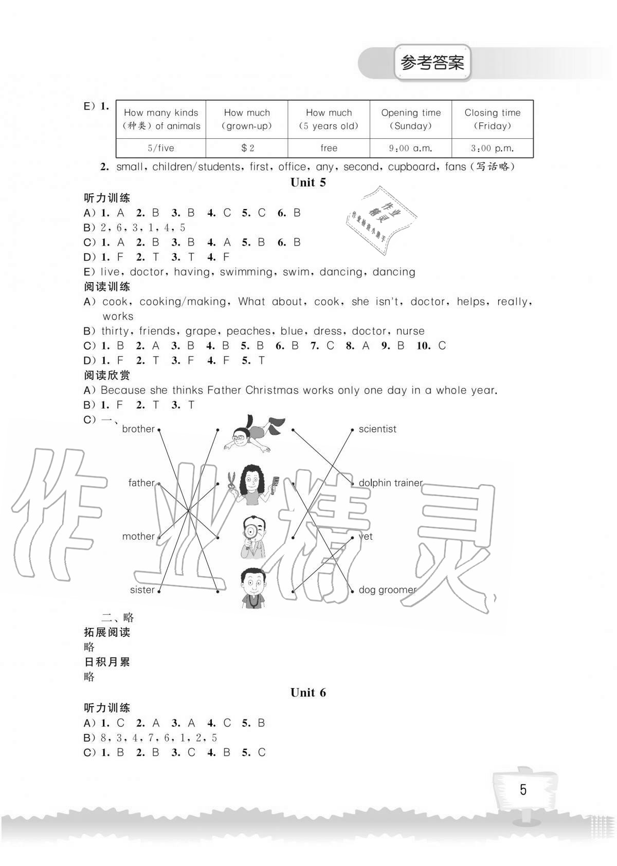 2020年小學(xué)英語(yǔ)聽(tīng)讀空間五年級(jí)上冊(cè)譯林版讀寫(xiě)版 第5頁(yè)