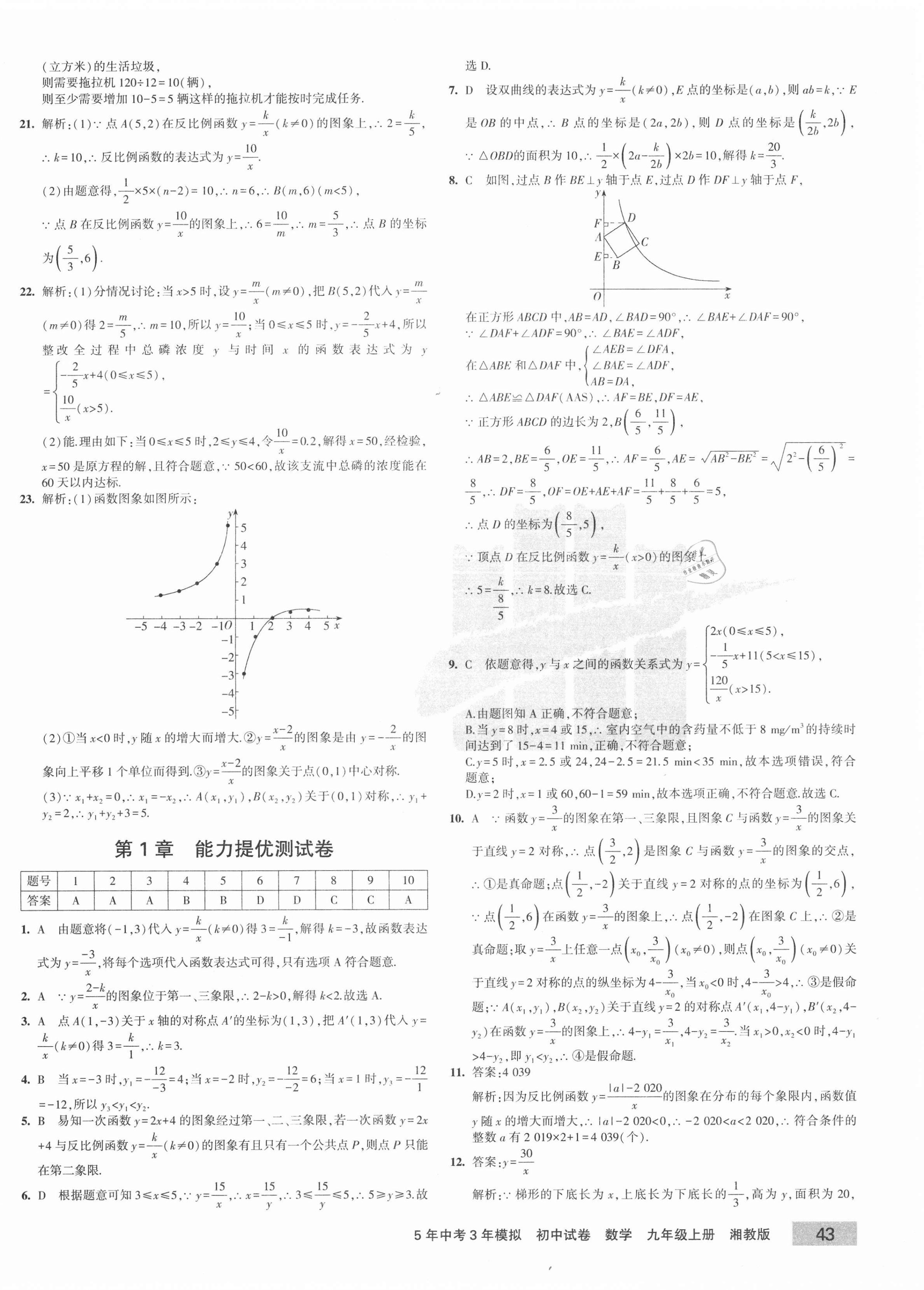 2020年5年中考3年模擬初中試卷九年級(jí)數(shù)學(xué)上冊(cè)湘教版 第2頁(yè)