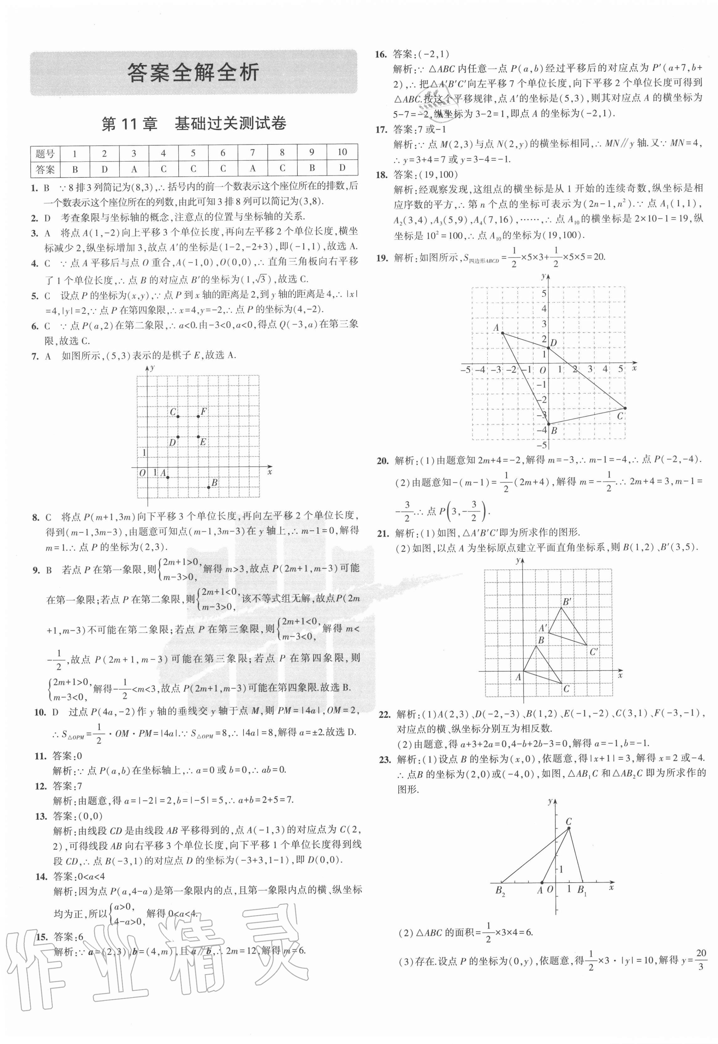 2020年5年中考3年模擬初中試卷八年級數(shù)學(xué)上冊滬科版 第1頁