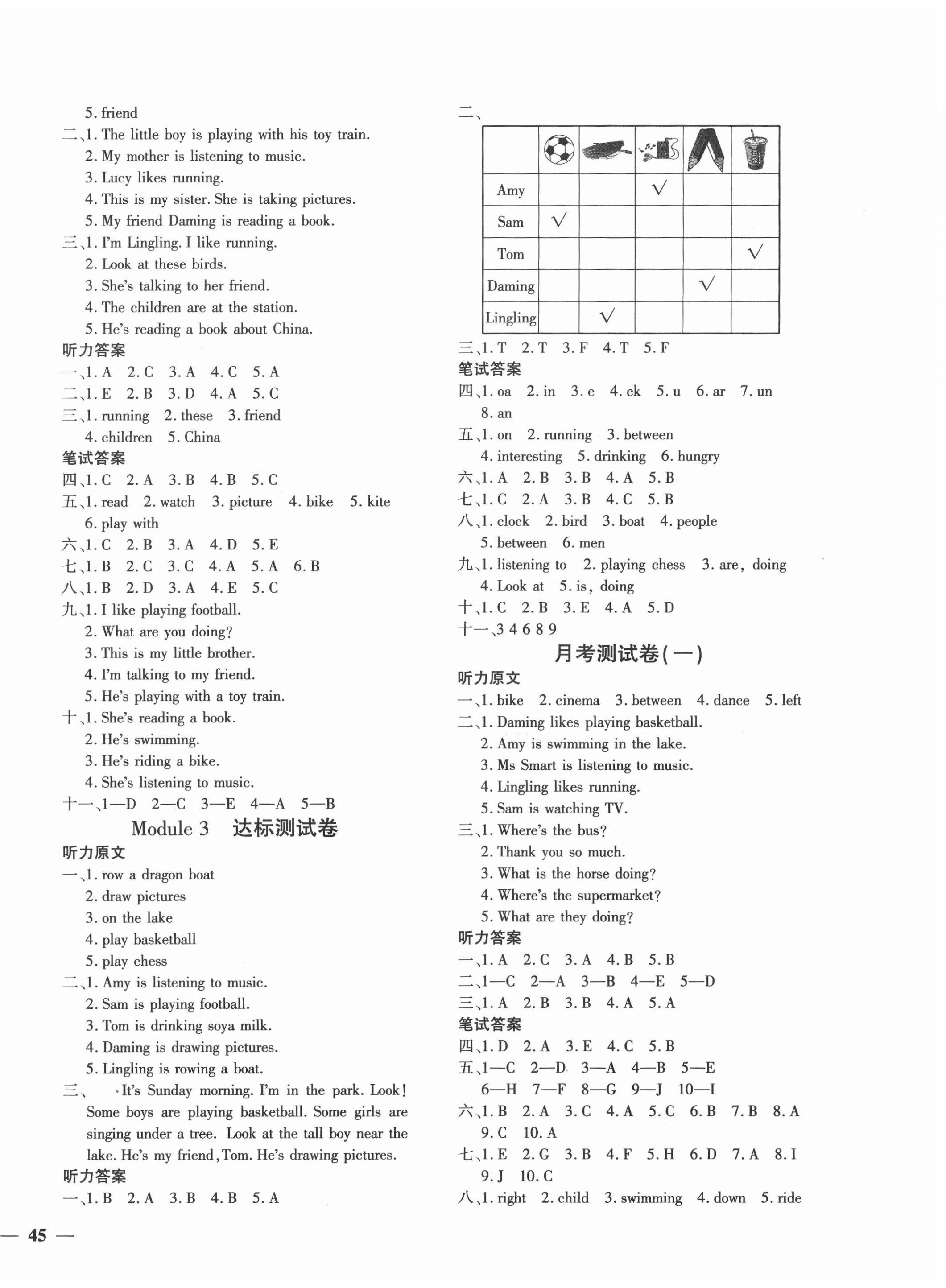 2020年教育世家状元卷四年级英语上册外研版聊城专版 第2页