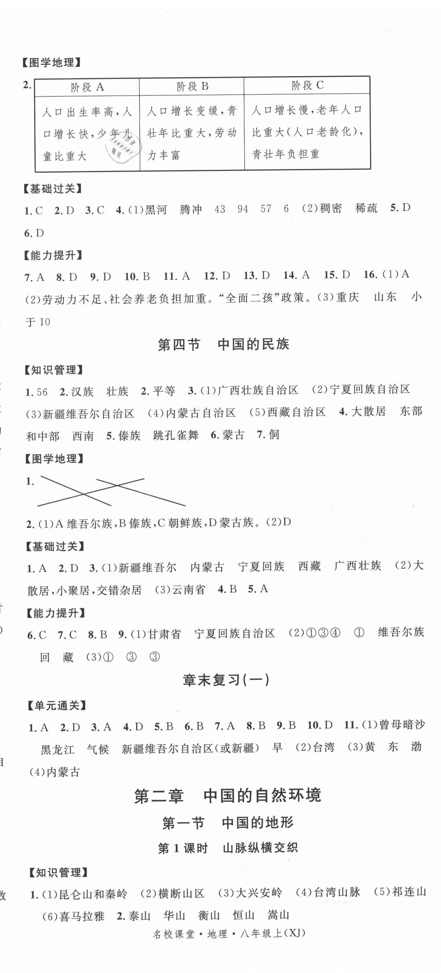 2020年名校課堂八年級(jí)地理上冊(cè)湘教版 第2頁(yè)