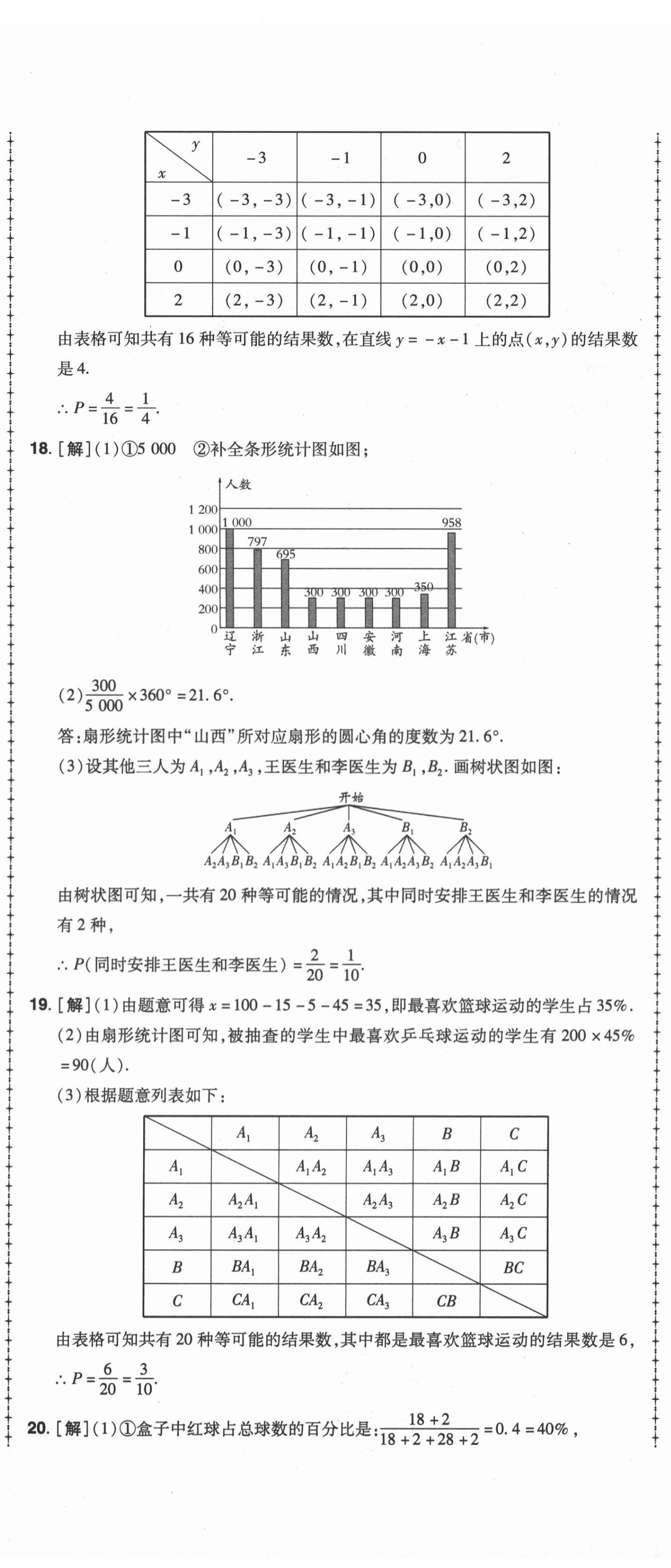 2020年99加1活頁(yè)卷九年級(jí)數(shù)學(xué)全一冊(cè)北師大版 第11頁(yè)