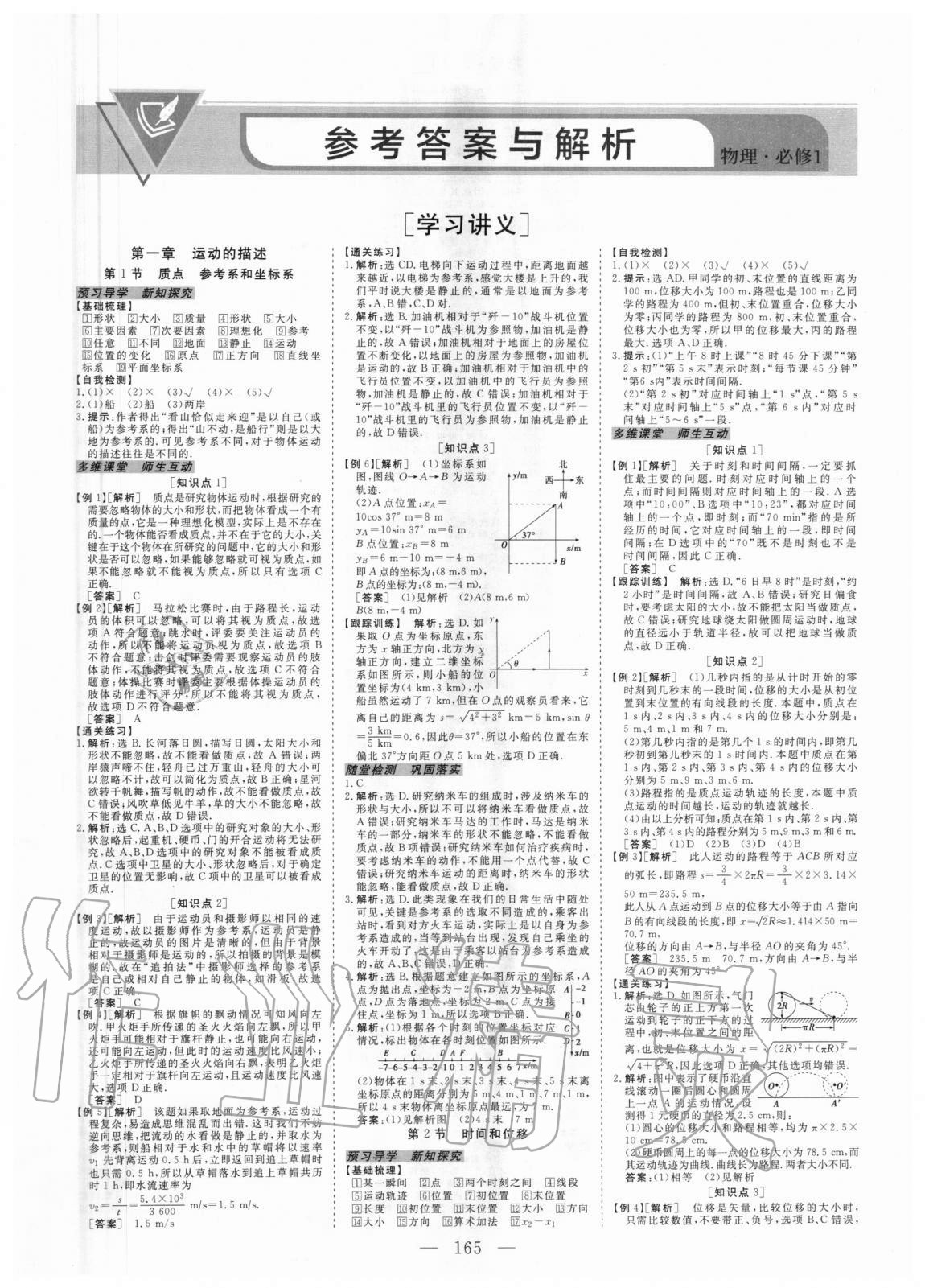 2020年高中同步創(chuàng)新課堂優(yōu)化方案物理必修一人教版 第1頁(yè)