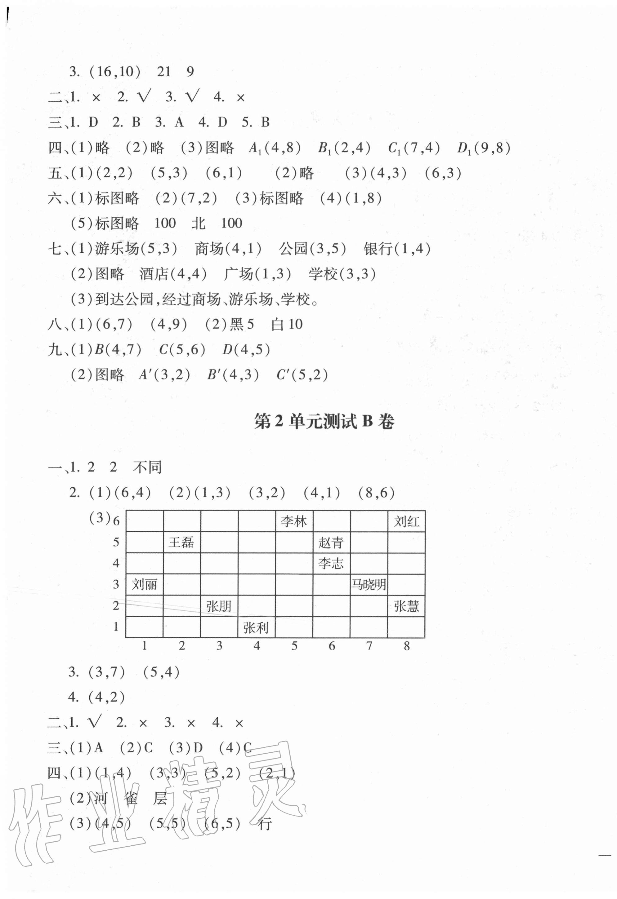 2020年世超金典三維達(dá)標(biāo)自測(cè)卷五年級(jí)數(shù)學(xué)上冊(cè)人教版 第3頁(yè)