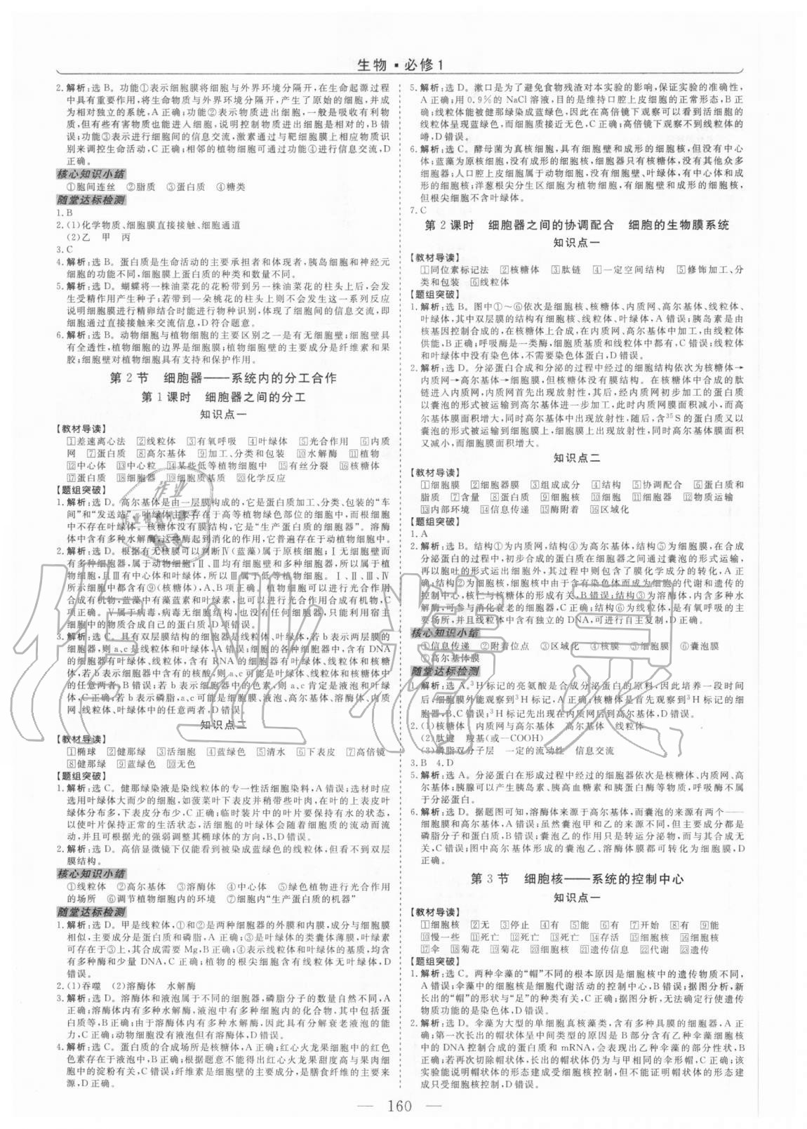 2020年高中同步創(chuàng)新課堂優(yōu)化方案生物必修1人教版 第4頁