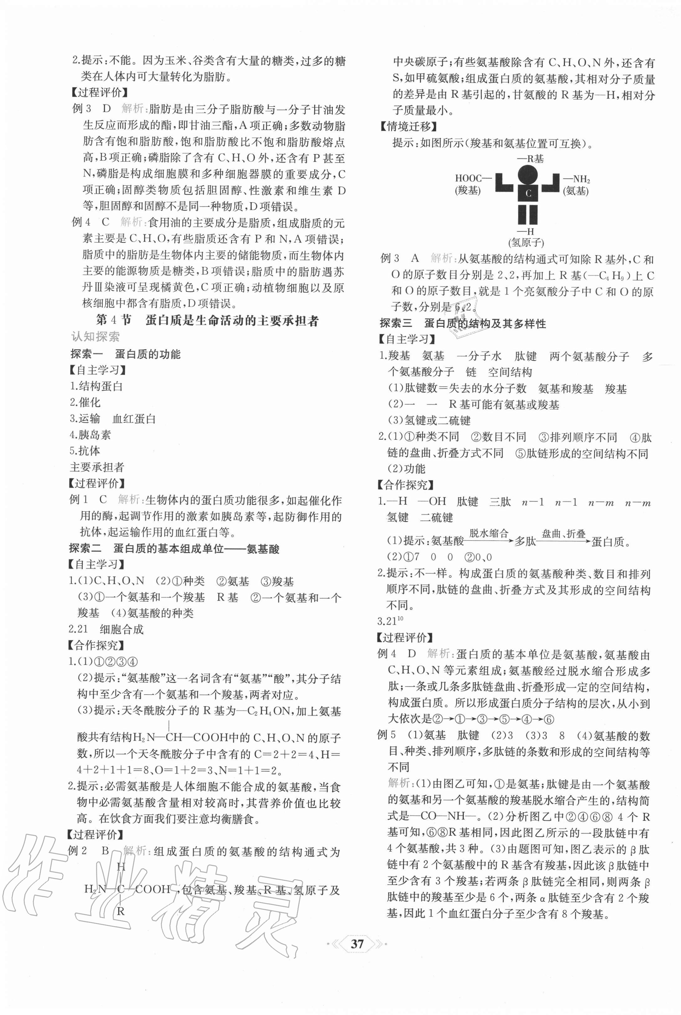 2020年課時練新課程學(xué)習(xí)評價方案生物必修1分子與細胞增強版 第5頁