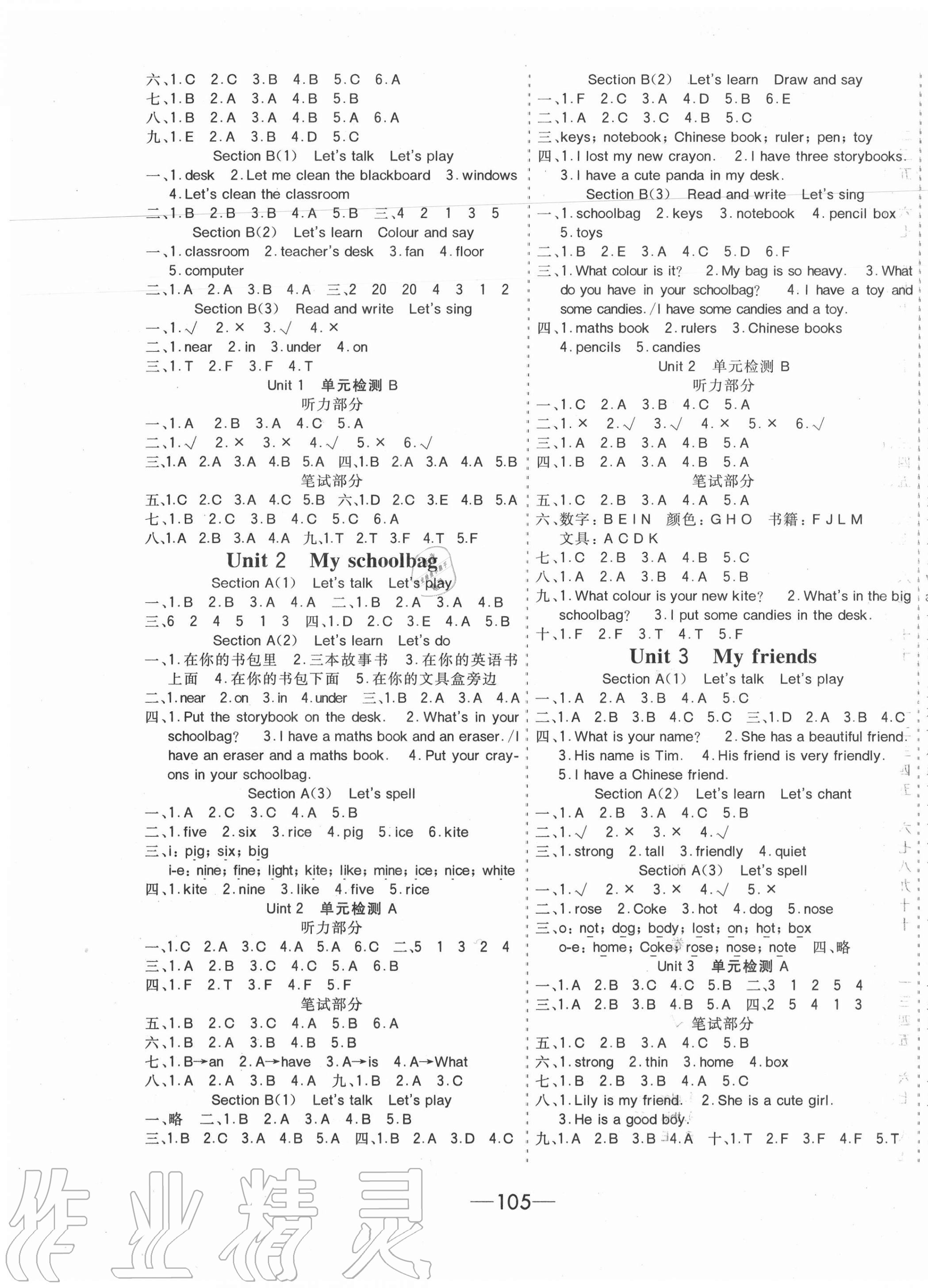 2020年全程奪冠四年級(jí)英語上冊(cè)人教PEP版寧波出版社 第2頁