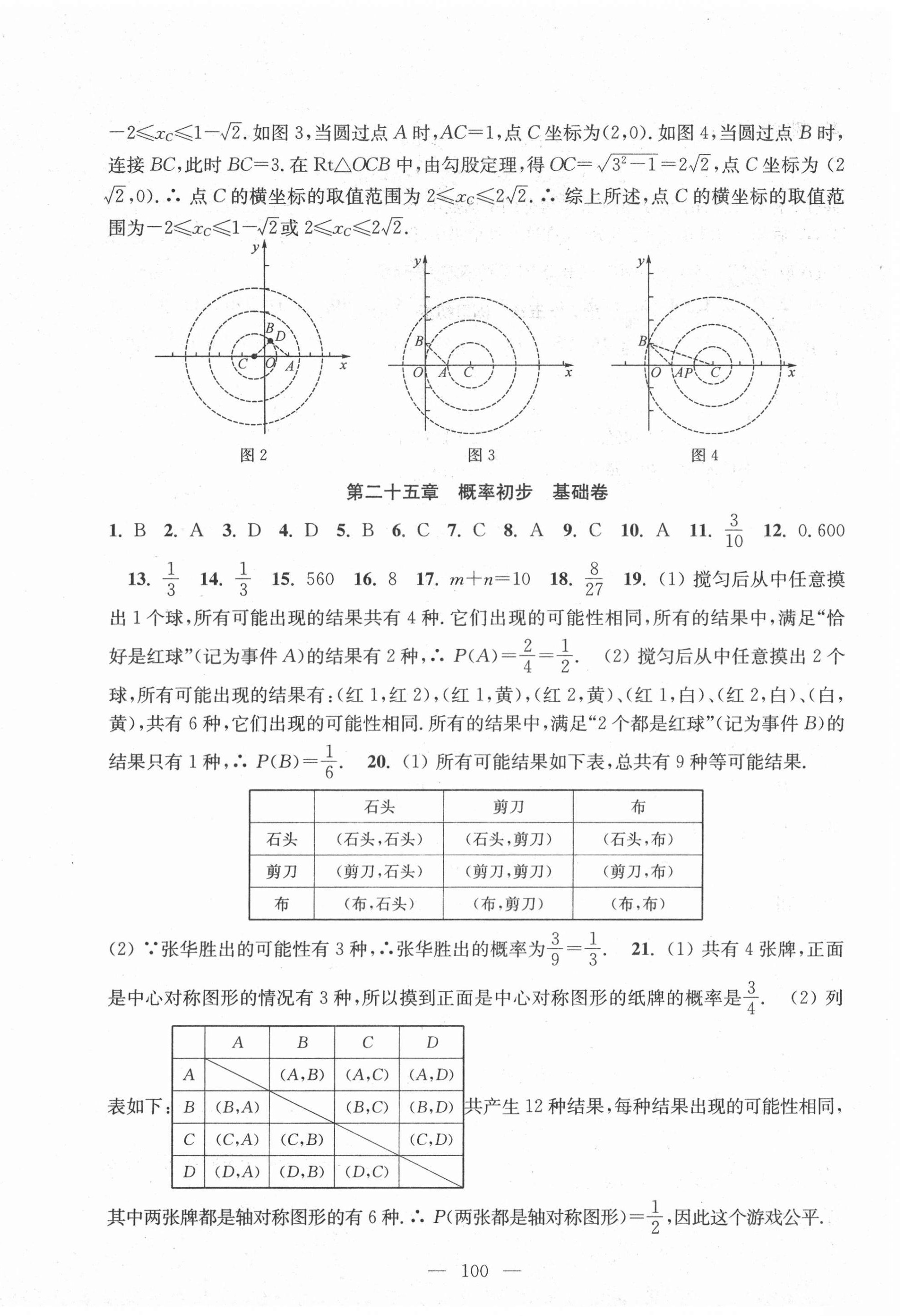 2020年階段性單元目標大試卷九年級數(shù)學上冊蘇科版 第4頁