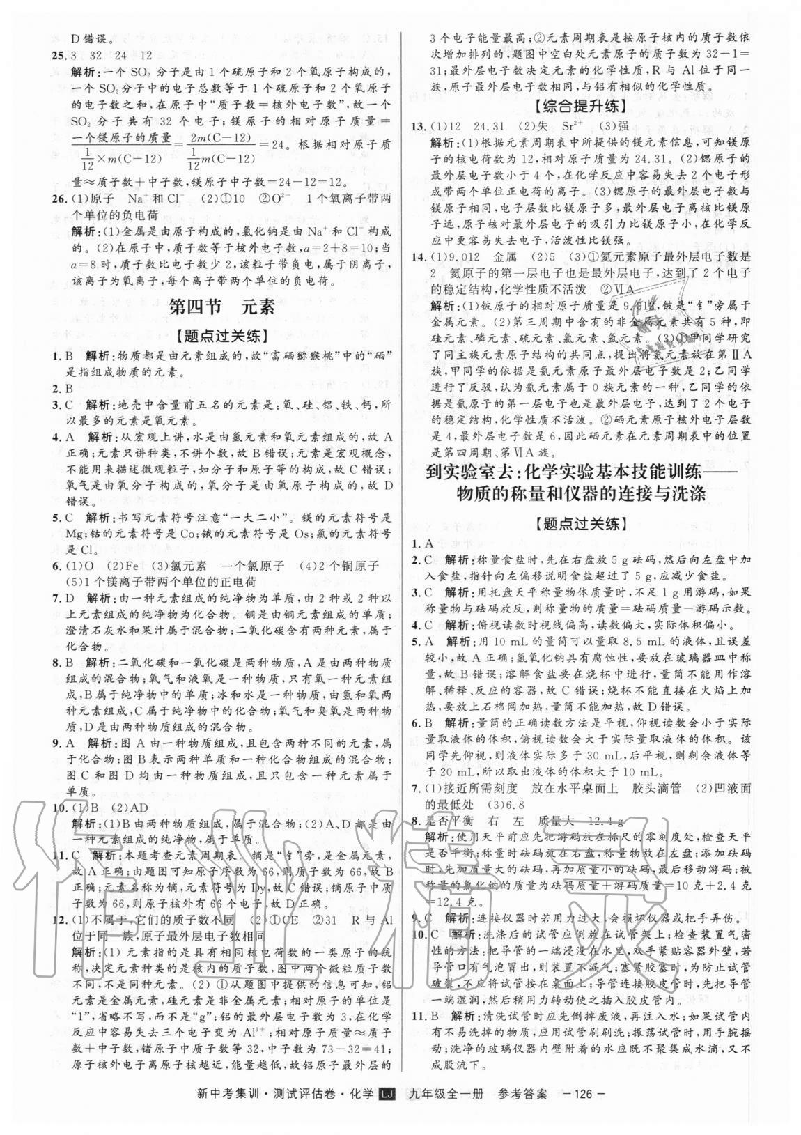 2020年新中考集訓(xùn)測(cè)試評(píng)估卷九年級(jí)化學(xué)全一冊(cè)魯教版 第6頁