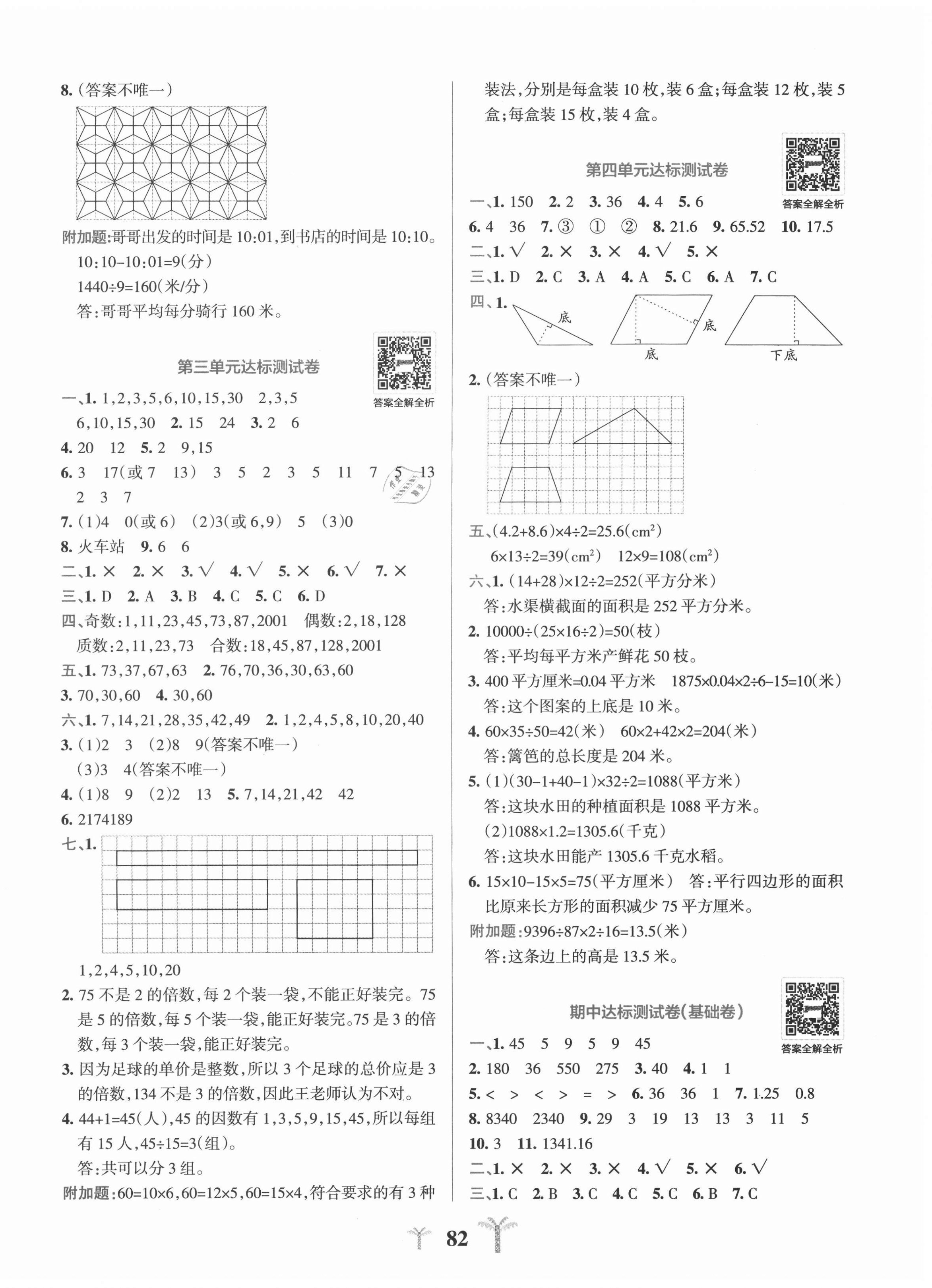 2020年小學(xué)學(xué)霸沖A卷五年級(jí)數(shù)學(xué)上冊(cè)北師大版 第2頁