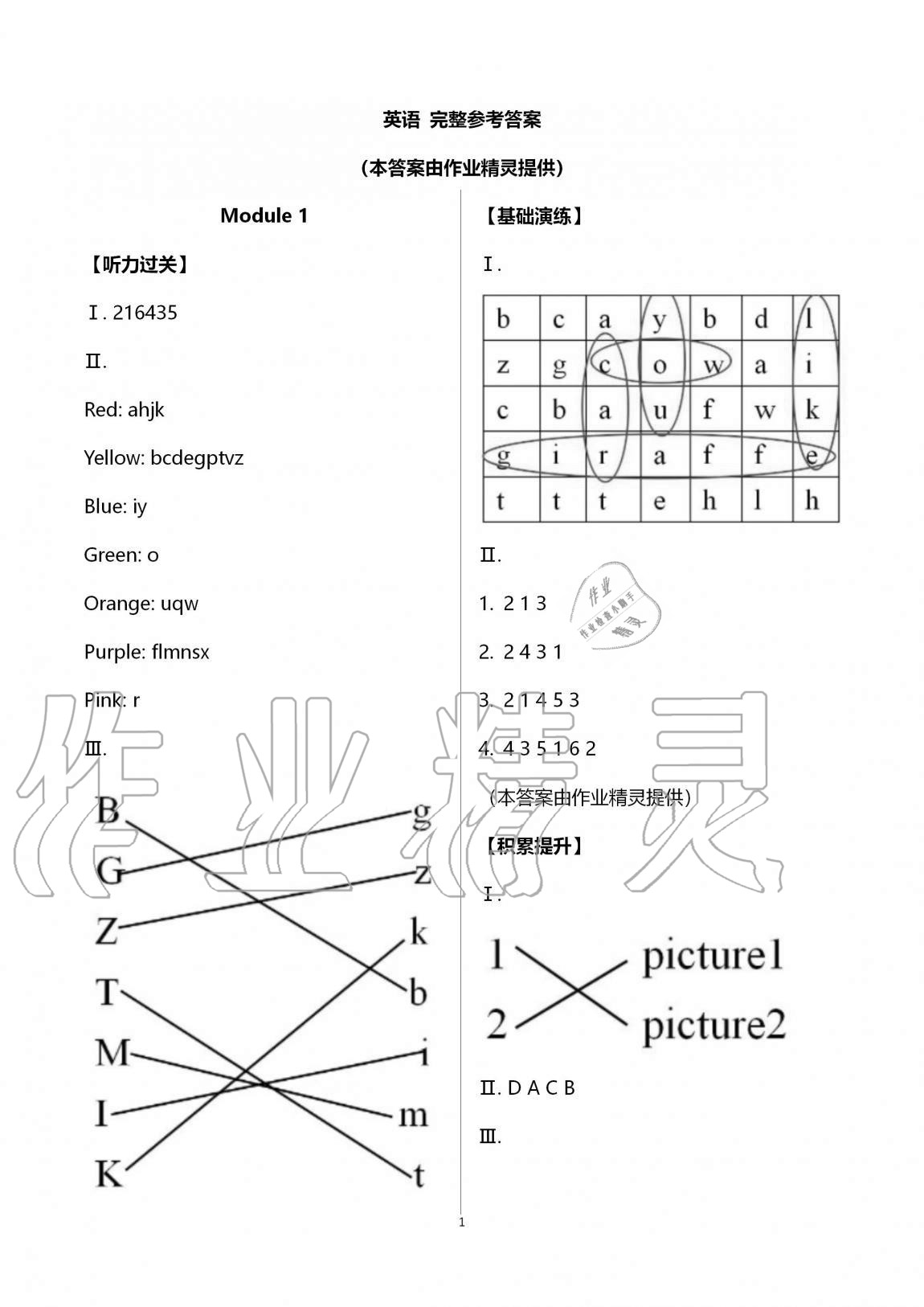 2020年新課堂同步學(xué)習(xí)與探究二年級(jí)英語上冊(cè)外研版 第1頁