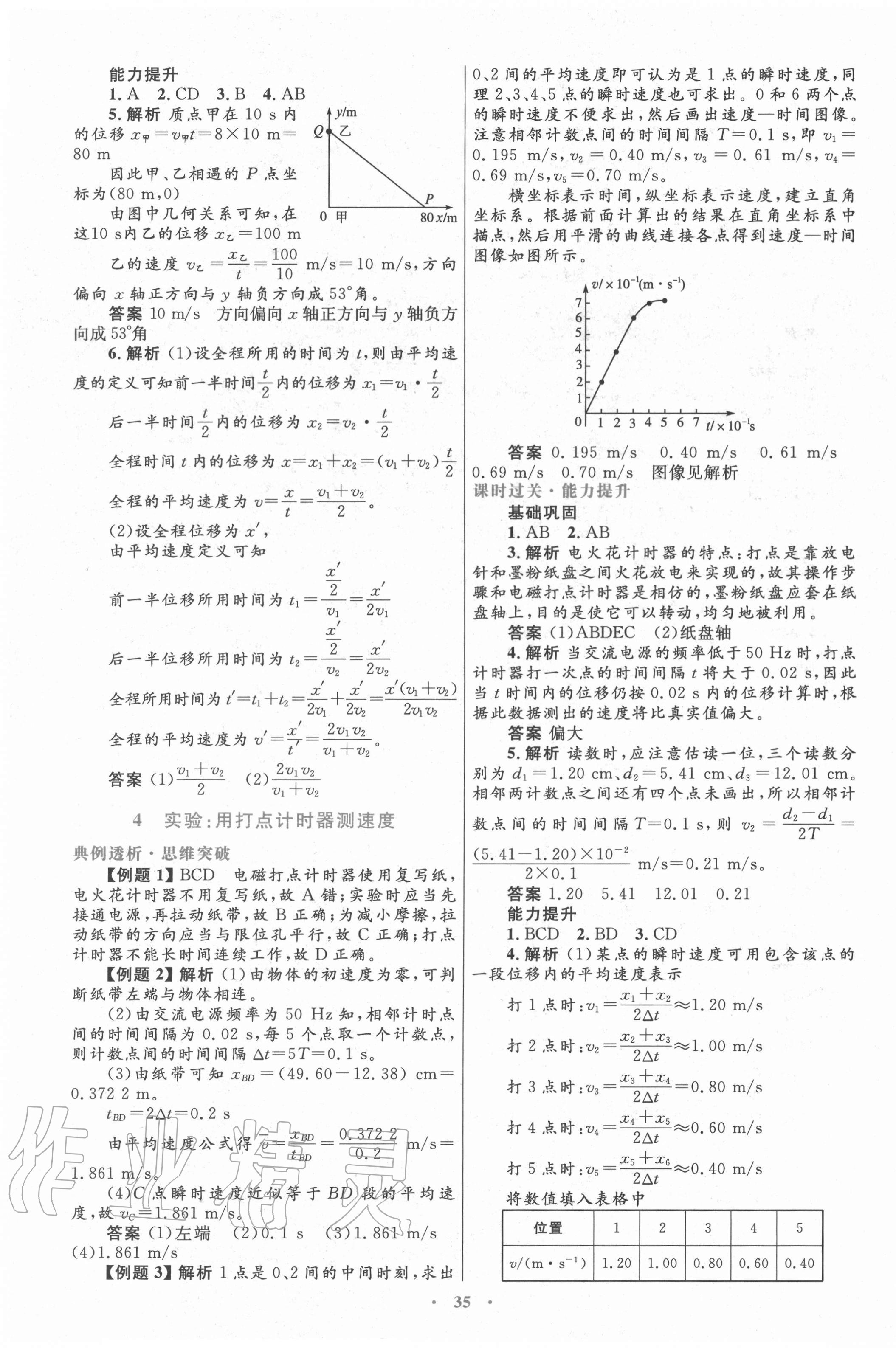 2020年高中同步測(cè)控優(yōu)化設(shè)計(jì)物理必修1人教版陜西專版 第3頁(yè)