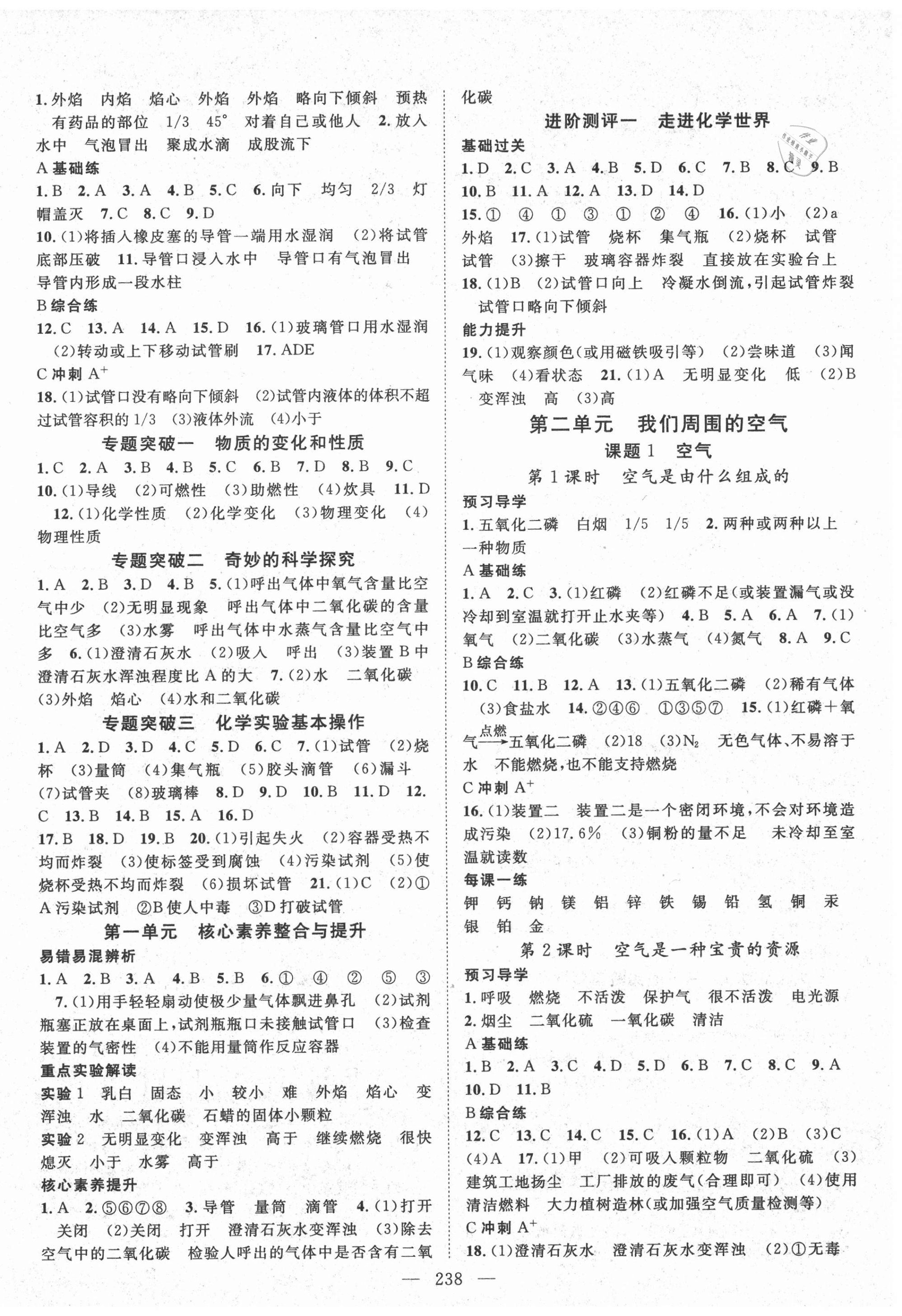 2020年名師學(xué)案九年級化學(xué)全一冊人教版 第2頁