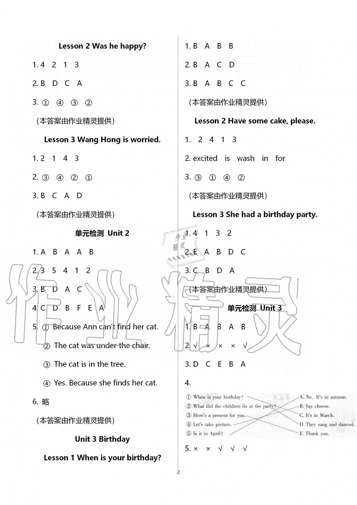 2020年小學生學習園地五年級英語上冊魯科版54制 第2頁