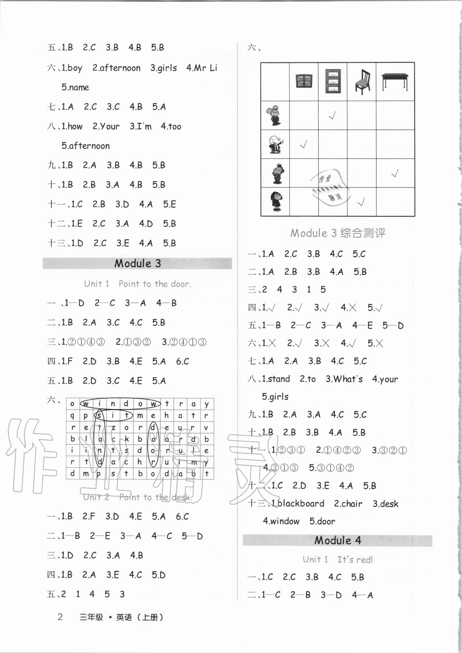 2020年細解巧練三年級英語上冊魯科版54制 第2頁