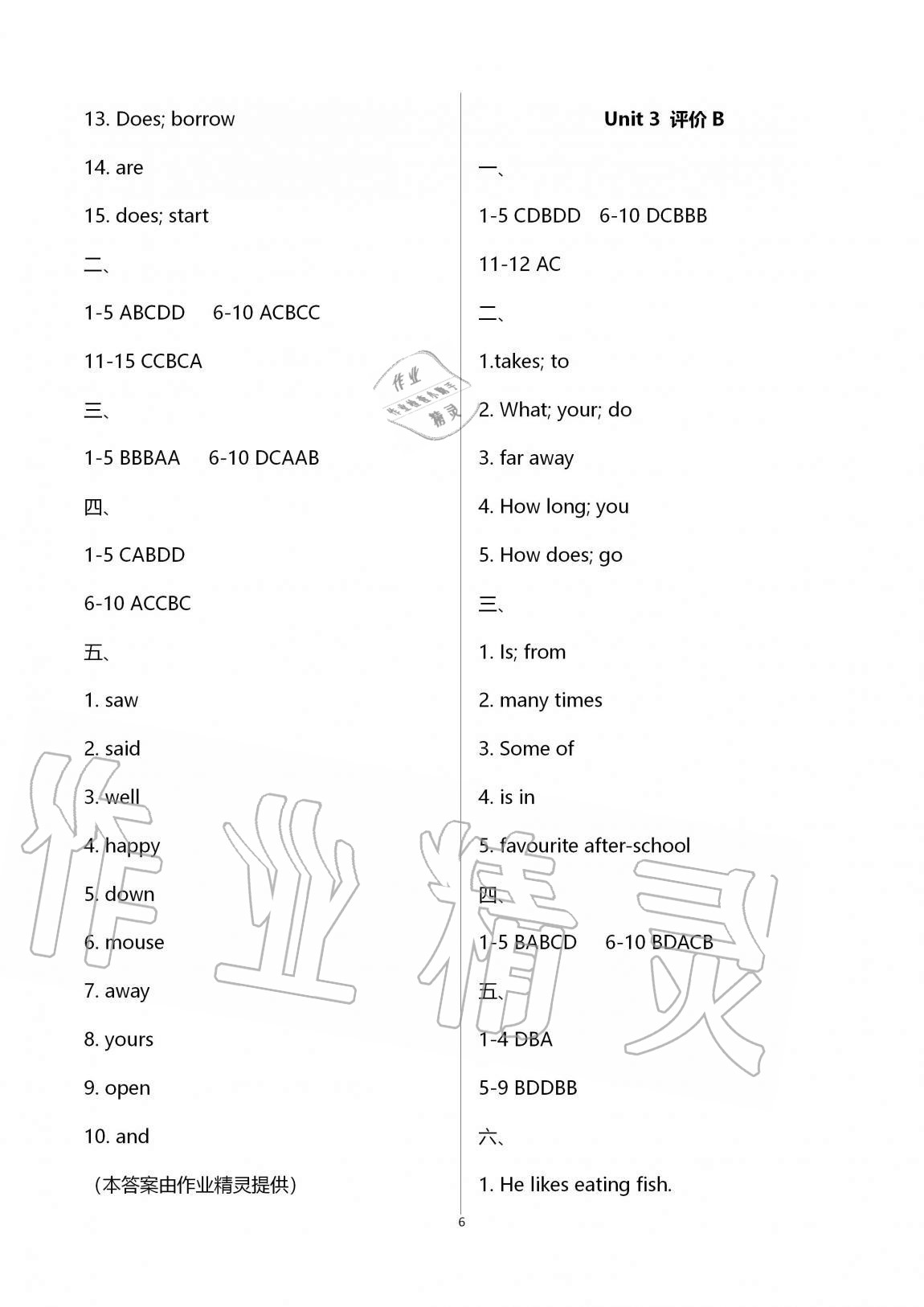 2020年優(yōu)練七年級英語上冊譯林版江蘇鳳凰美術(shù)出版社 第6頁