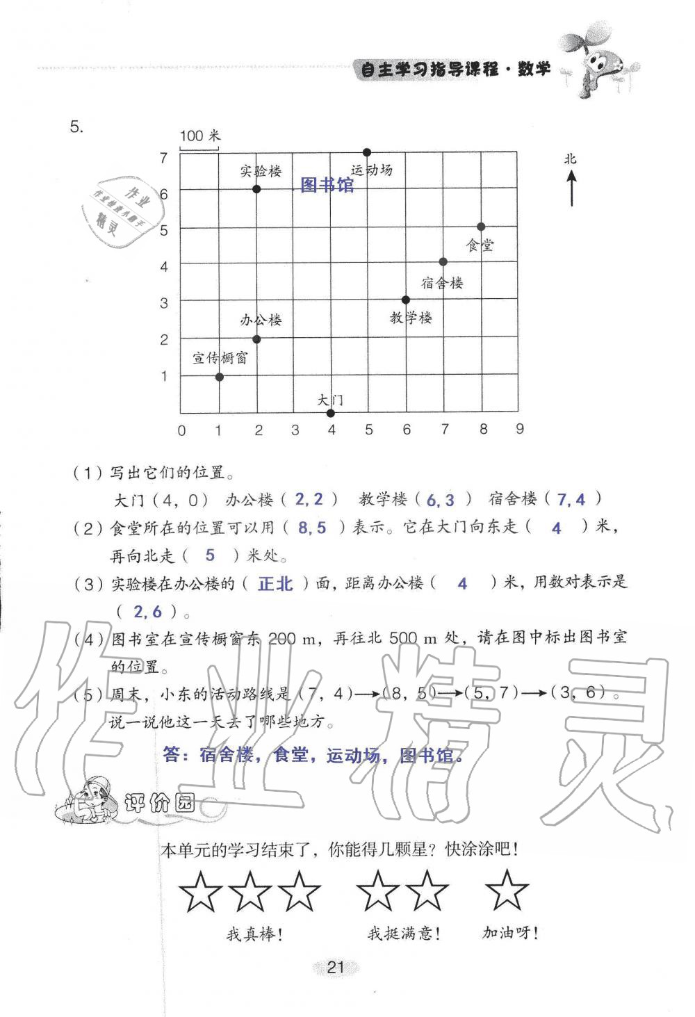 2020年自主學(xué)習(xí)指導(dǎo)課程五年級(jí)數(shù)學(xué)上冊(cè)人教版 第21頁