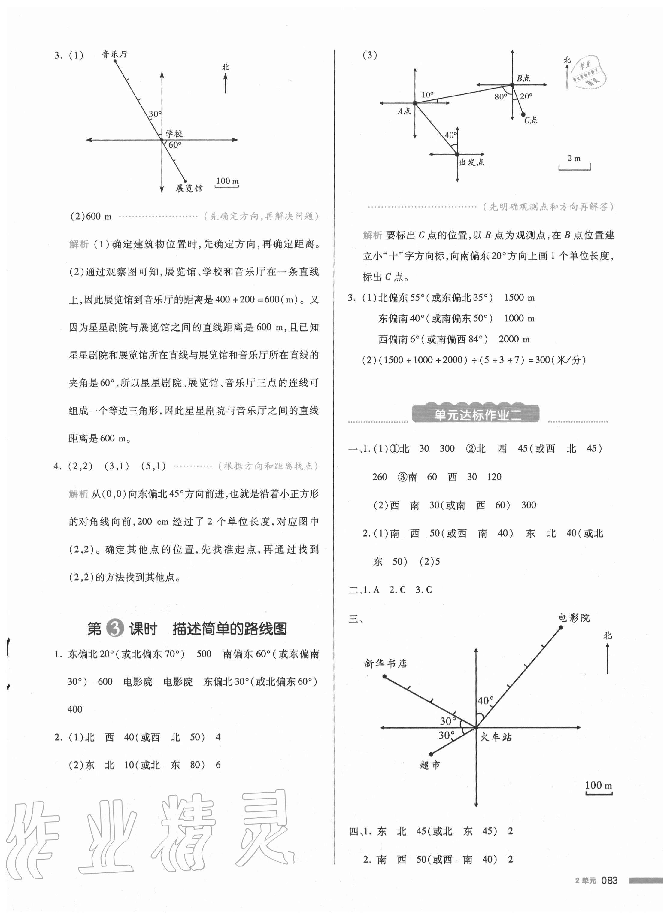 2020年我愛寫作業(yè)小學(xué)數(shù)學(xué)六年級上冊人教版 參考答案第6頁