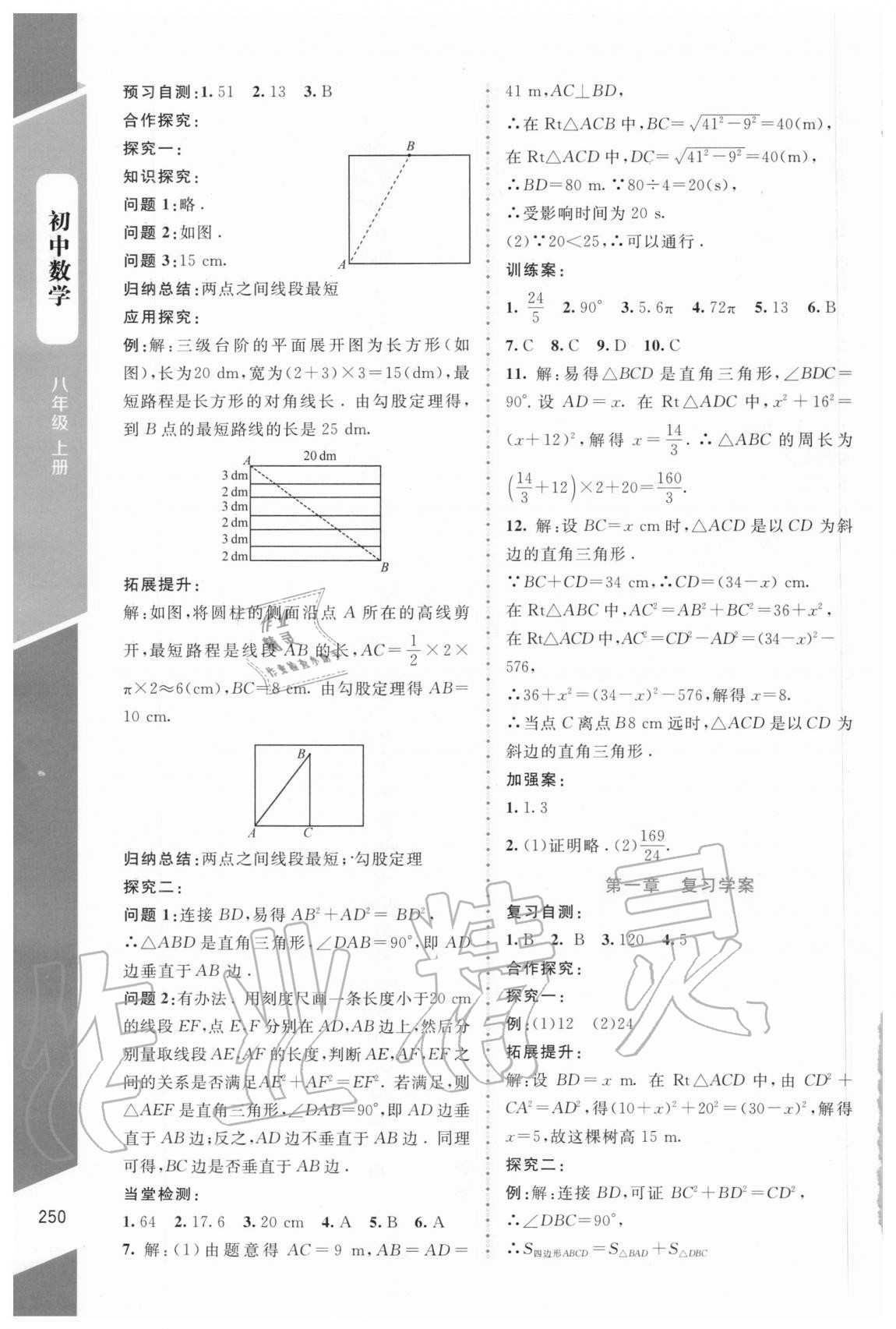 2020年課堂精練八年級(jí)數(shù)學(xué)上冊(cè)北師大版大慶專版 第4頁(yè)