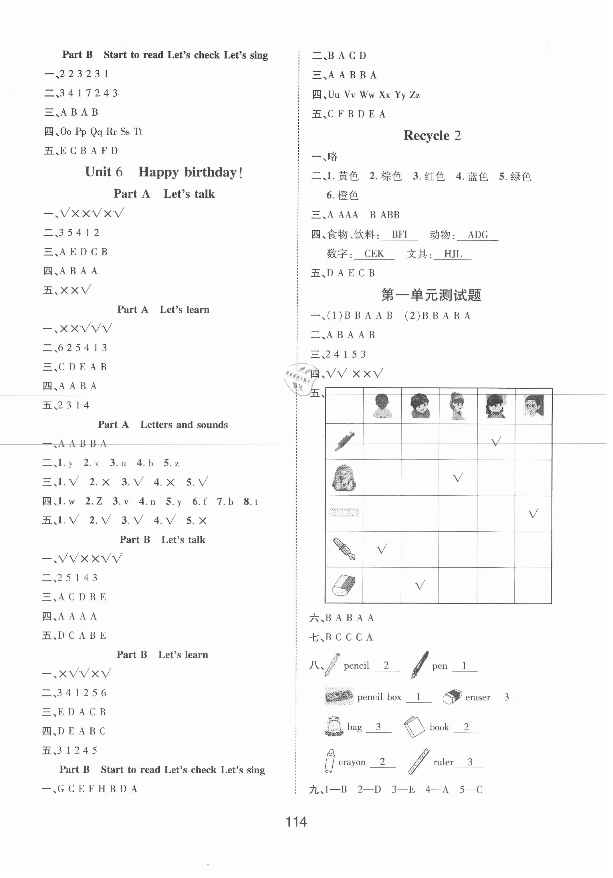 2020年同步慧練三年級英語上冊人教PEP版 第4頁