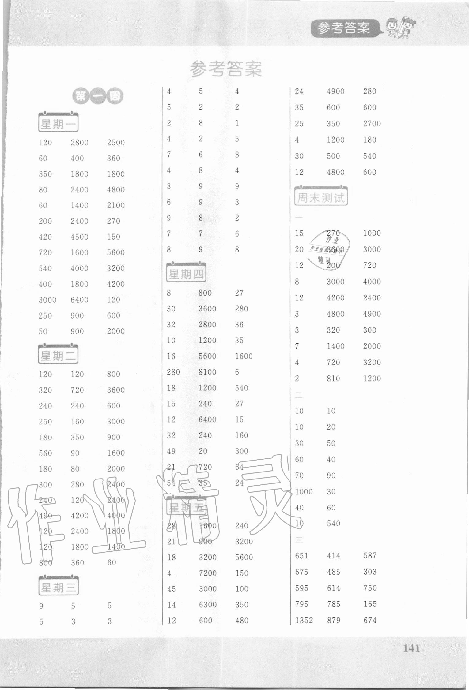 2020年小學(xué)數(shù)學(xué)計(jì)算超人三年級(jí)上冊(cè)蘇教版 第1頁