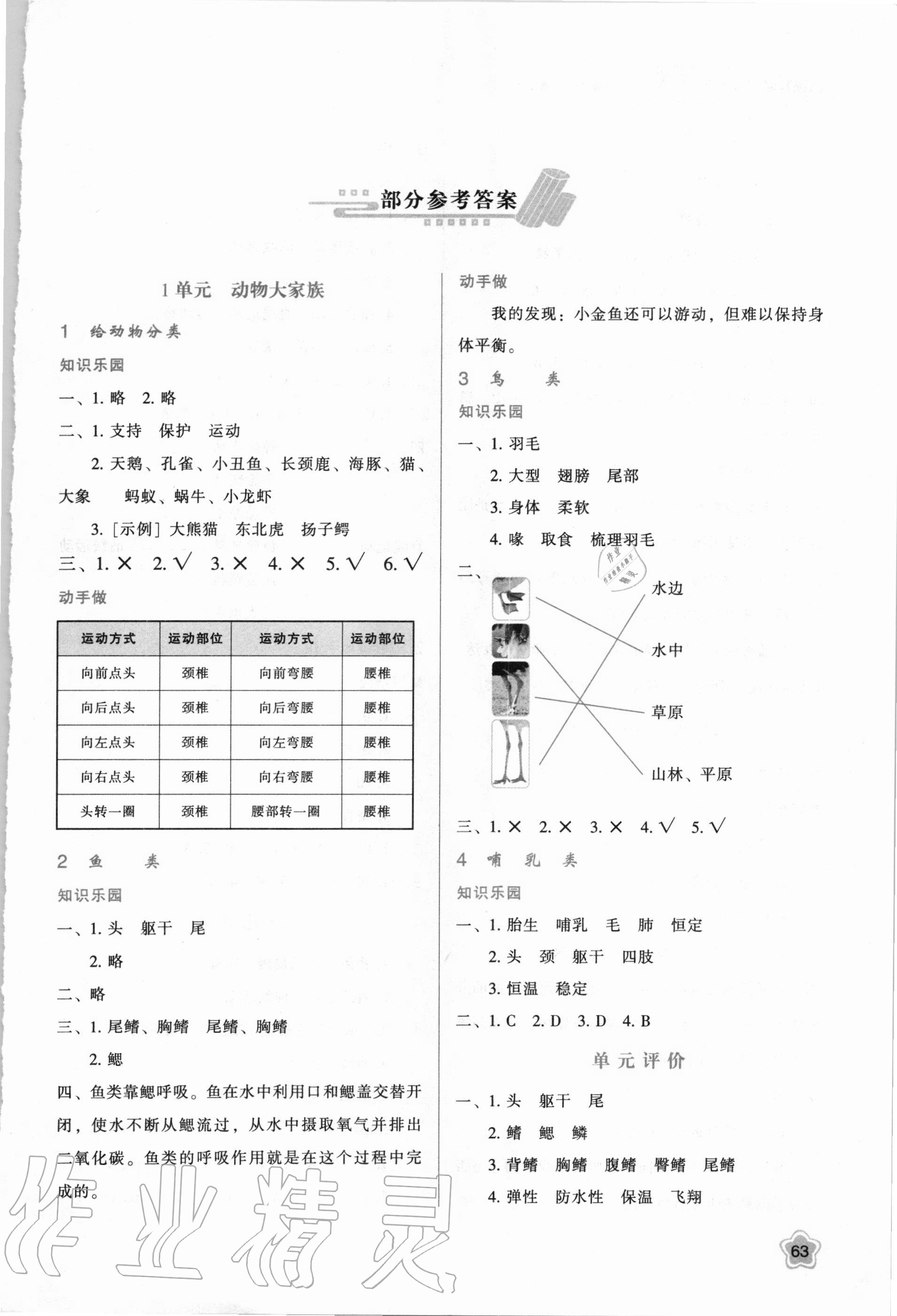 2020年新課程學(xué)習(xí)與評(píng)價(jià)四年級(jí)科學(xué)上冊(cè)蘇教版B版 第1頁