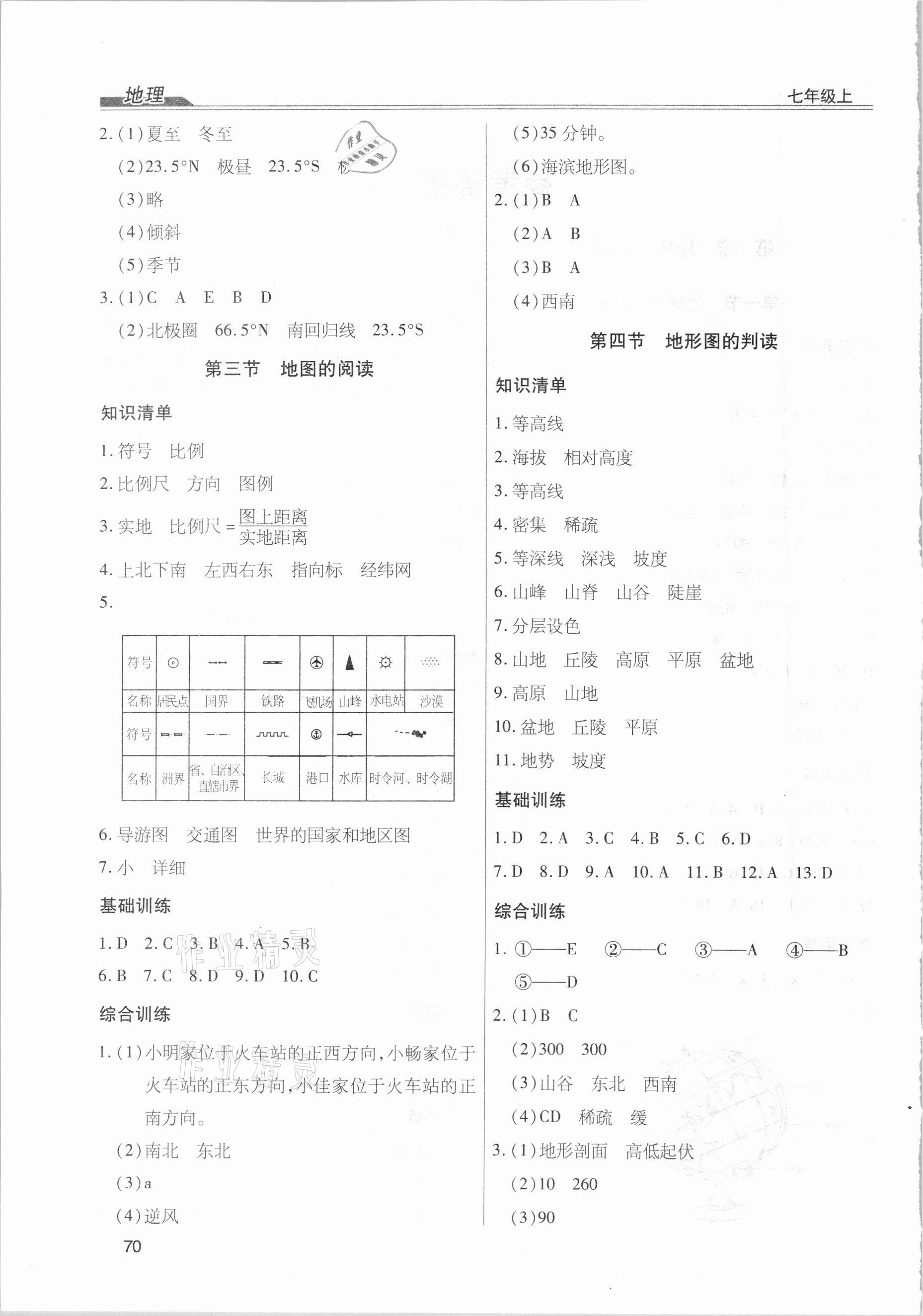 2020年全練練測考七年級(jí)地理上冊(cè)人教版 第2頁