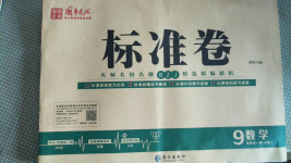 2020年標準卷九年級數學全一冊華師大版衡陽專版長江出版社