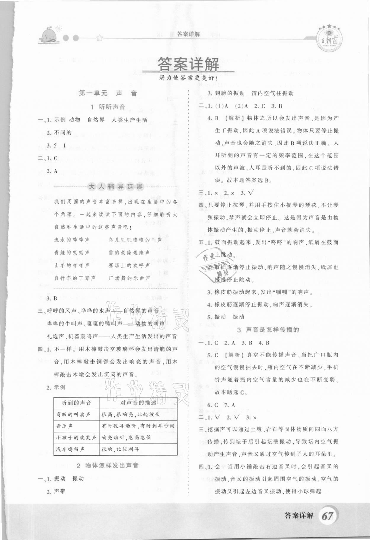 2020年創(chuàng)維新課堂四年級(jí)科學(xué)上冊(cè)教科版 第1頁(yè)