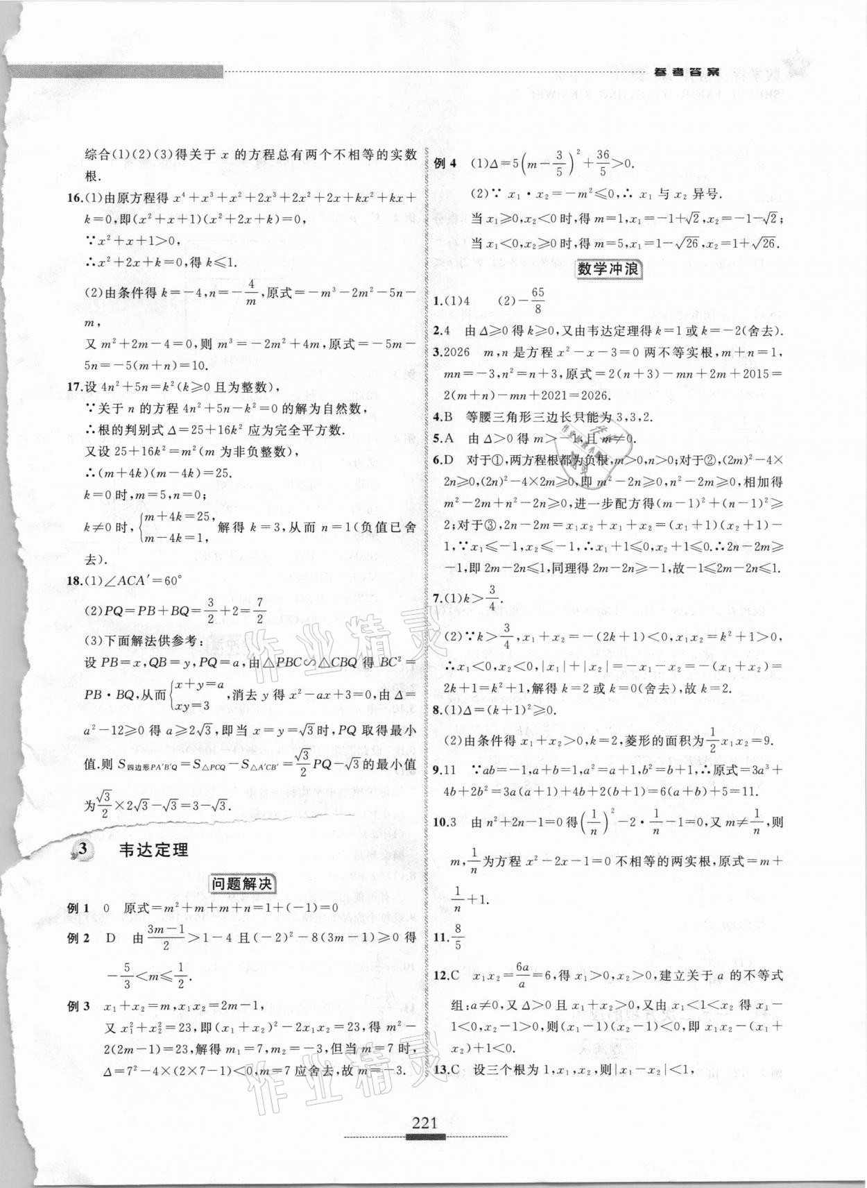 2020年探究应用新思维九年级数学 第3页