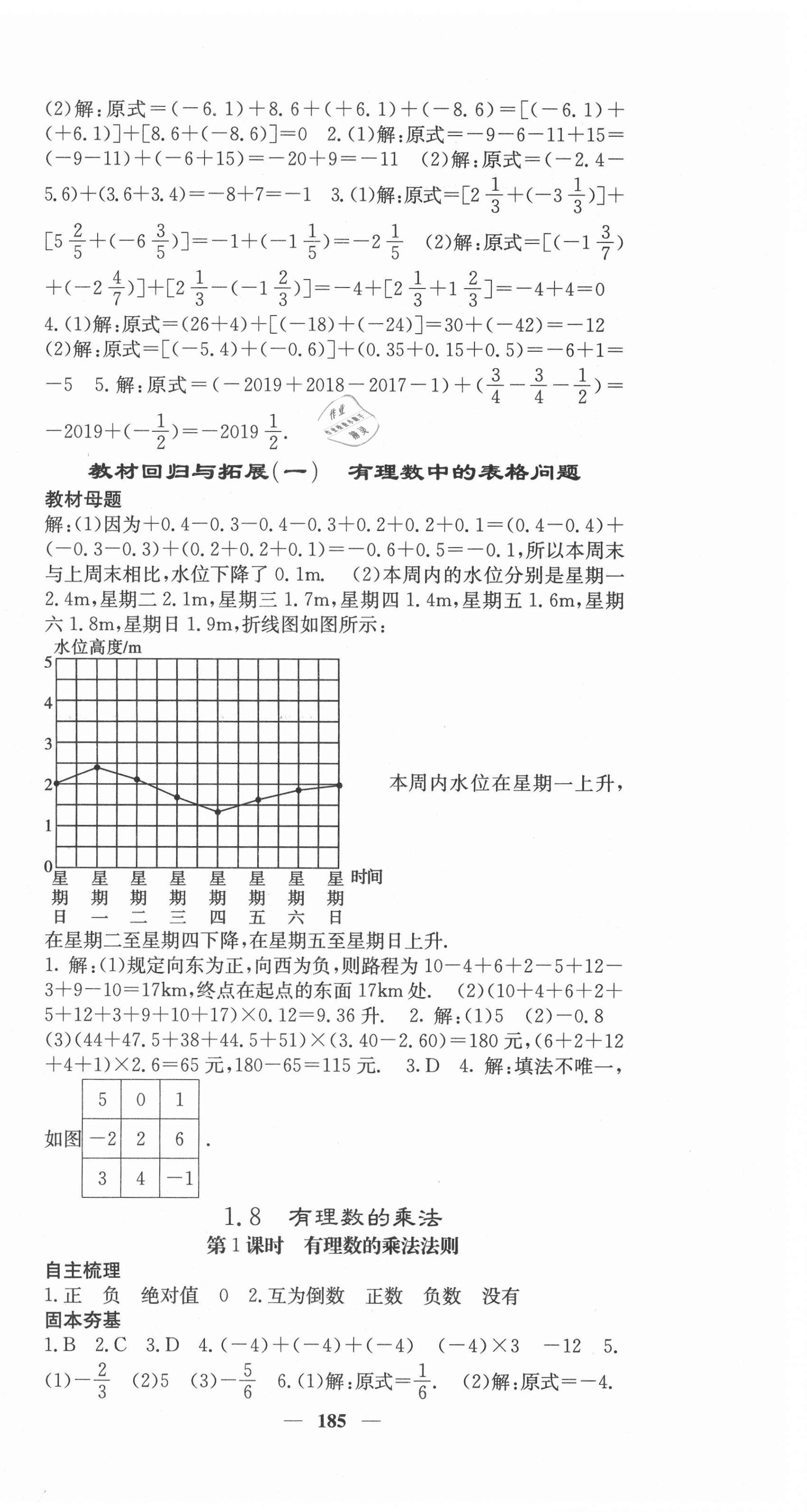 2020年課堂點(diǎn)睛七年級(jí)數(shù)學(xué)上冊(cè)冀教版 第6頁(yè)