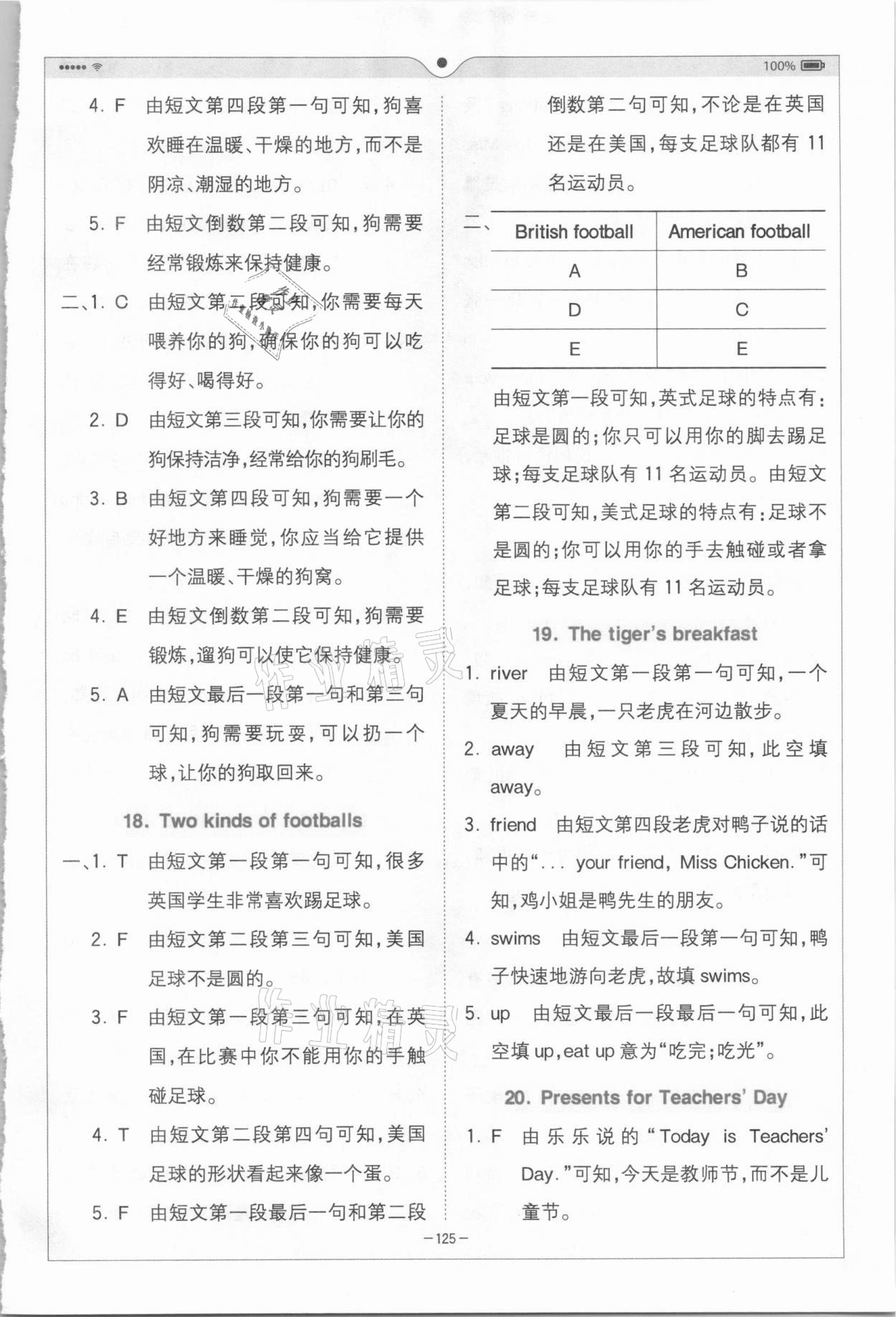 2020年巔峰訓練進階閱讀五年級英語 第5頁