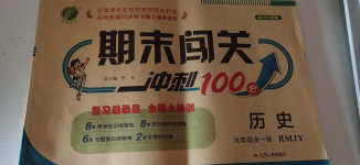 2020年期末闖關沖刺100分九年級歷史全一冊人教版