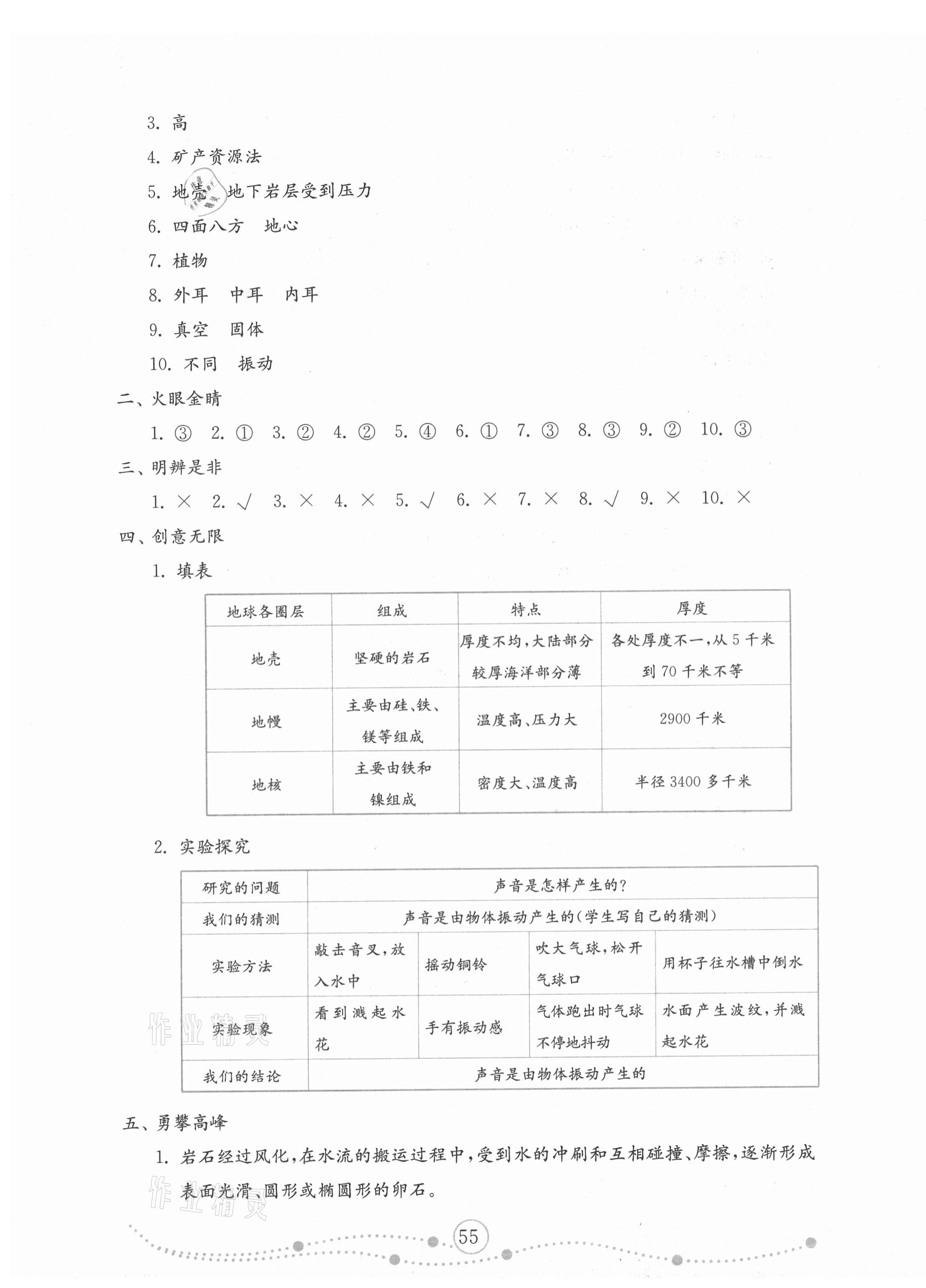 2020年小學(xué)科學(xué)試卷金鑰匙五年級(jí)上冊青島版金版 第3頁