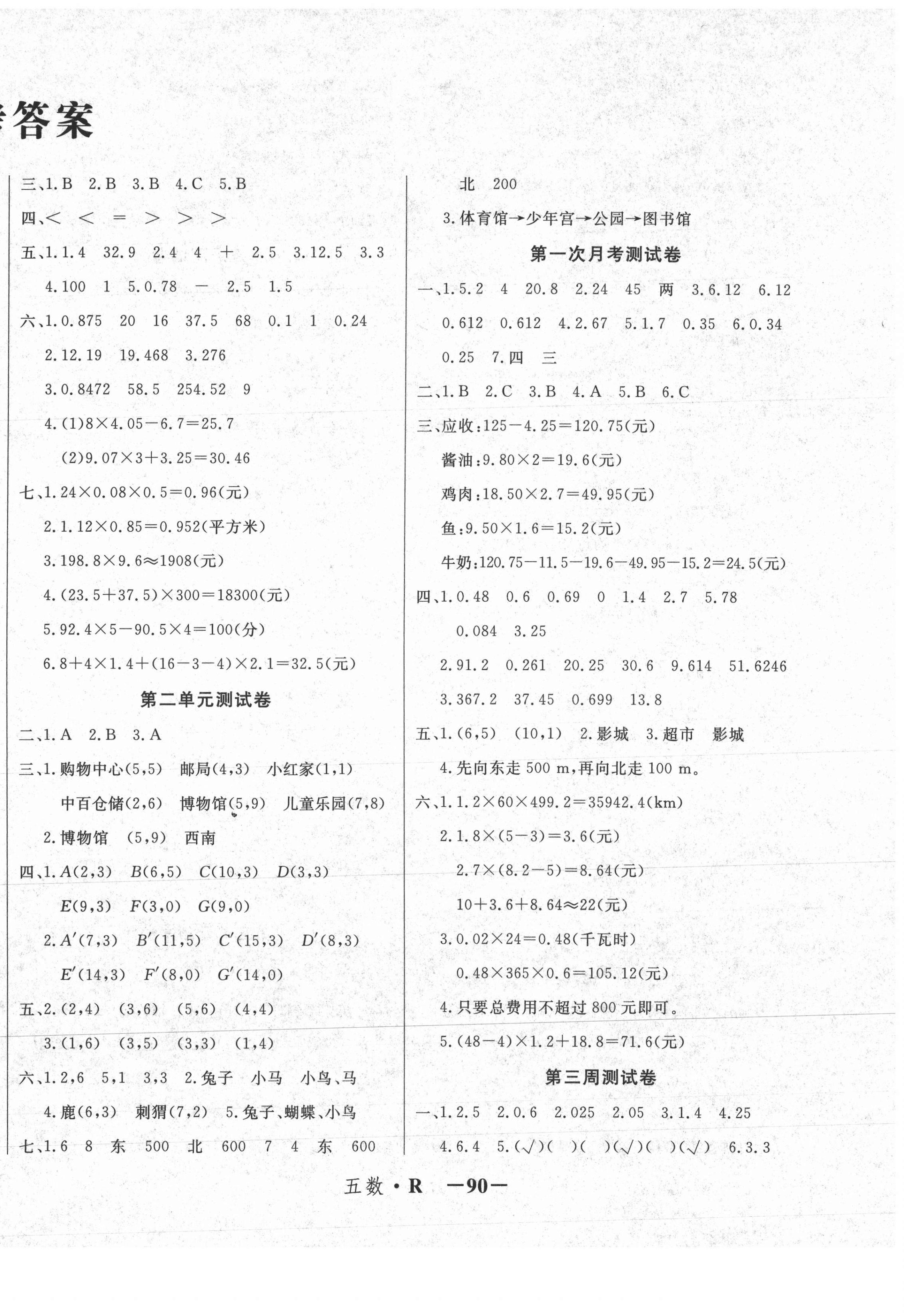 2020年金牌名師選優(yōu)五年級數(shù)學(xué)上冊人教版 第2頁