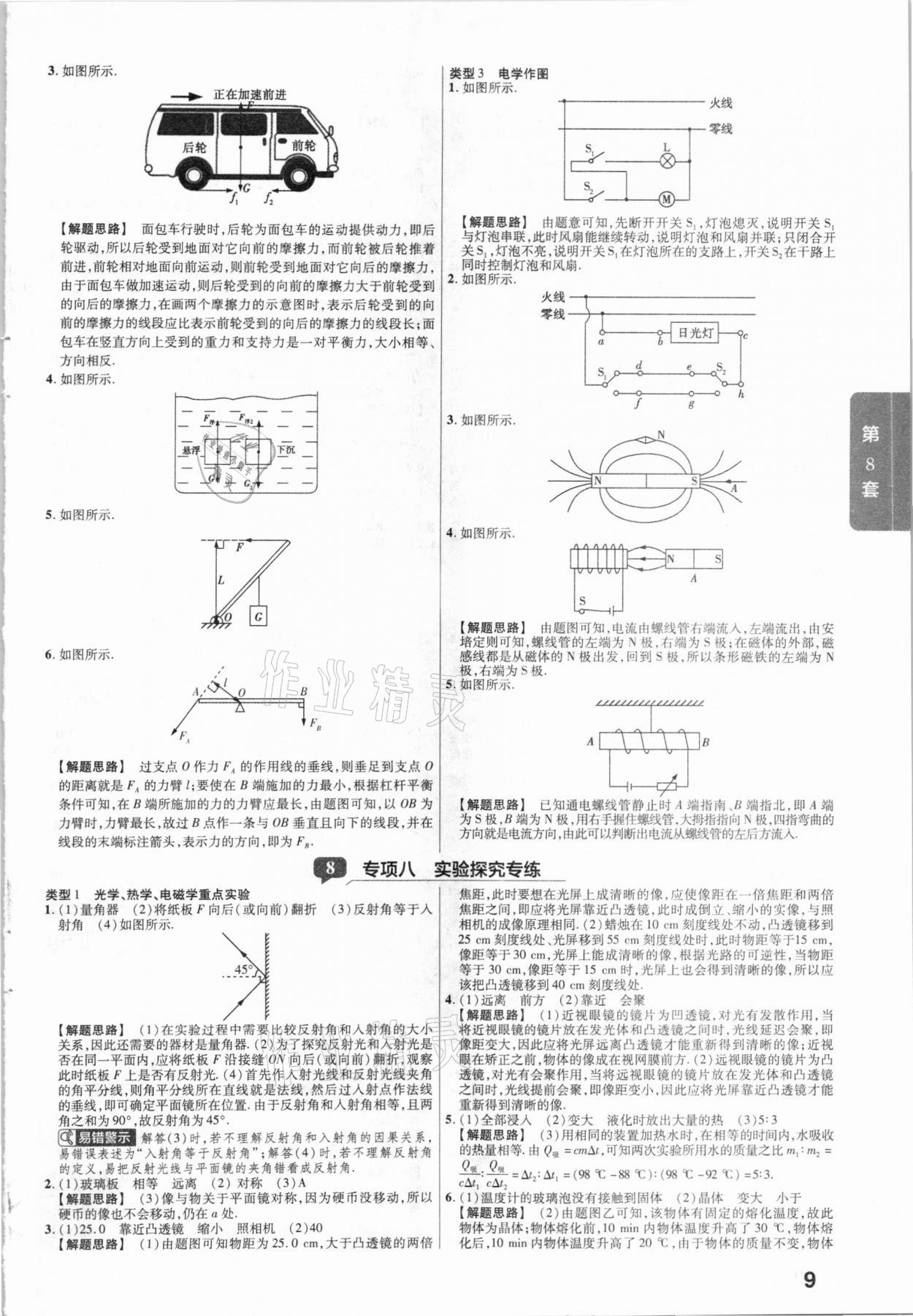 2021年金考卷湖北中考45套匯編物理 第9頁(yè)