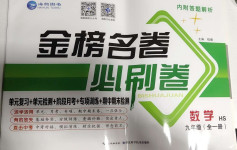 2020年金榜名卷必刷卷九年級數學全一冊華師大版