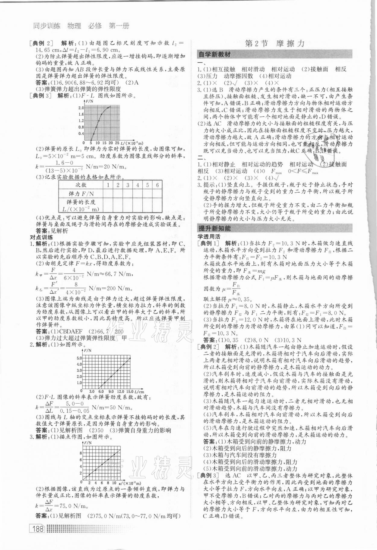 2020年同步訓(xùn)練物理必修第一冊人教版河北人民出版社 第14頁