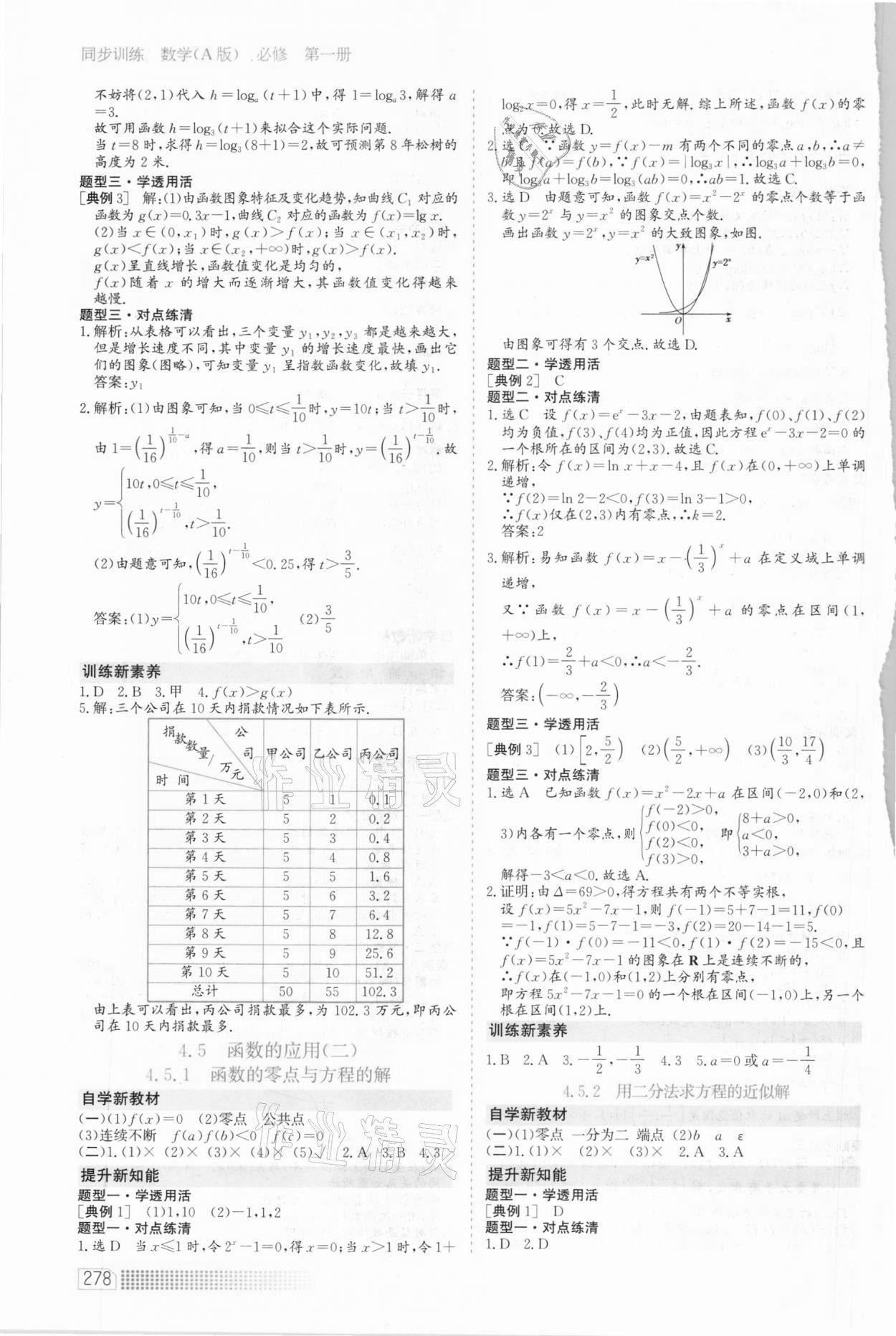 2020年同步訓(xùn)練數(shù)學(xué)必修第一冊(cè)人教版A版河北人民出版社 第22頁(yè)